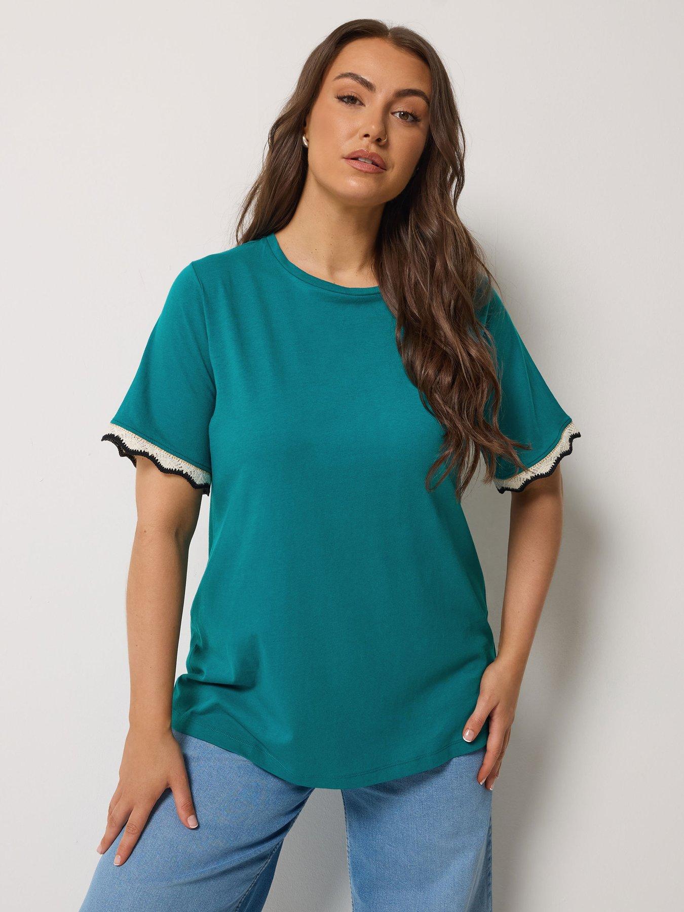 Yours Curve Trim T-shirt