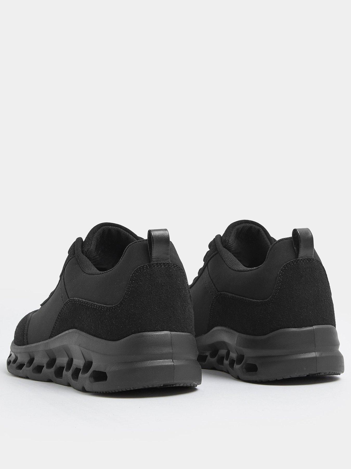 Image 3 of 4 of Yours EEE Fit Chunky Runner Shoes - Black