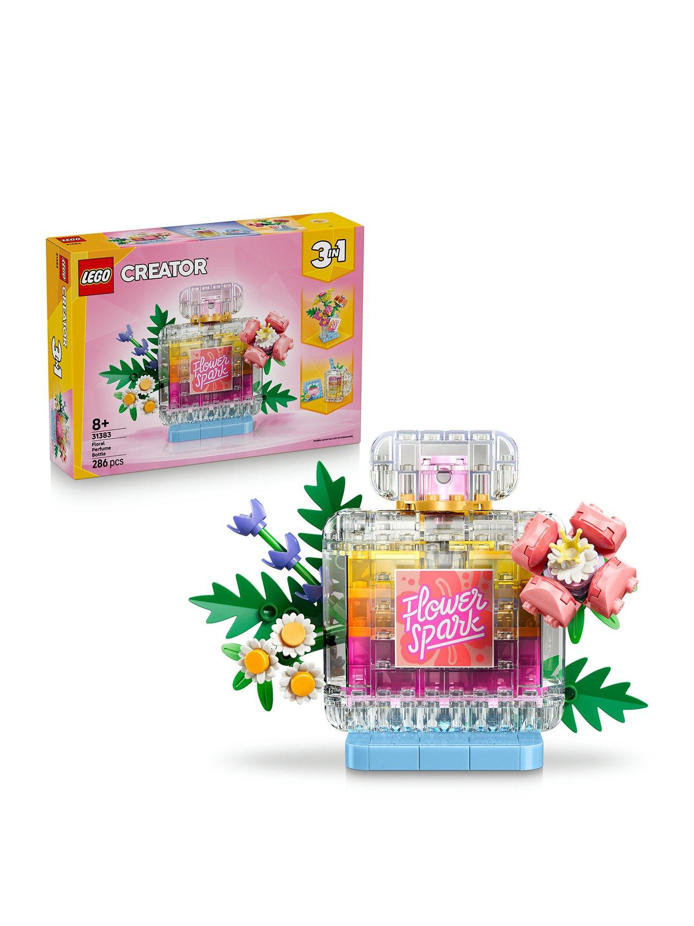 Image 1 of 5 of LEGO Creator 3 in 1 Floral Decor Perfume Bottle 31383