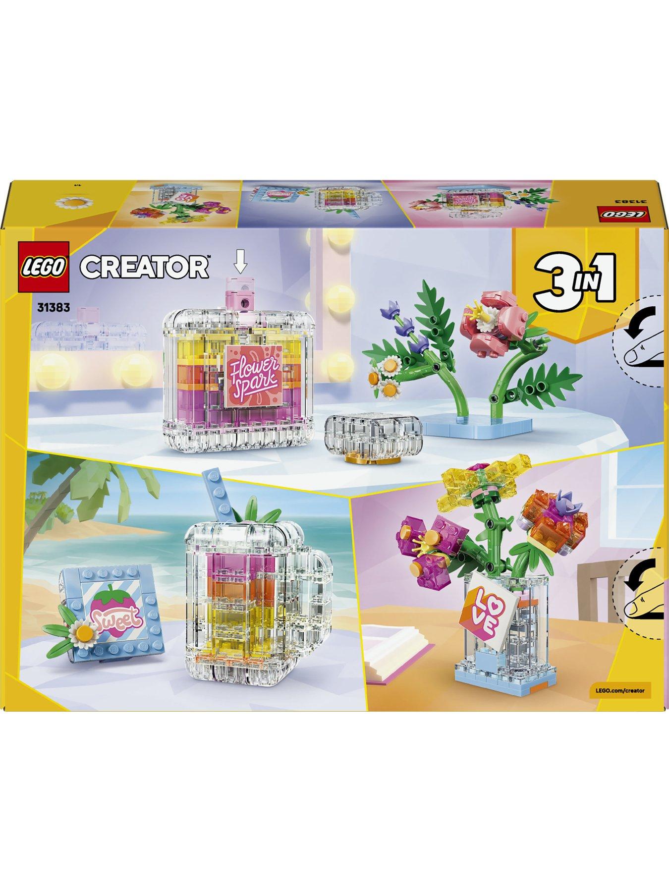 Image 5 of 5 of LEGO Creator 3 in 1 Floral Decor Perfume Bottle 31383
