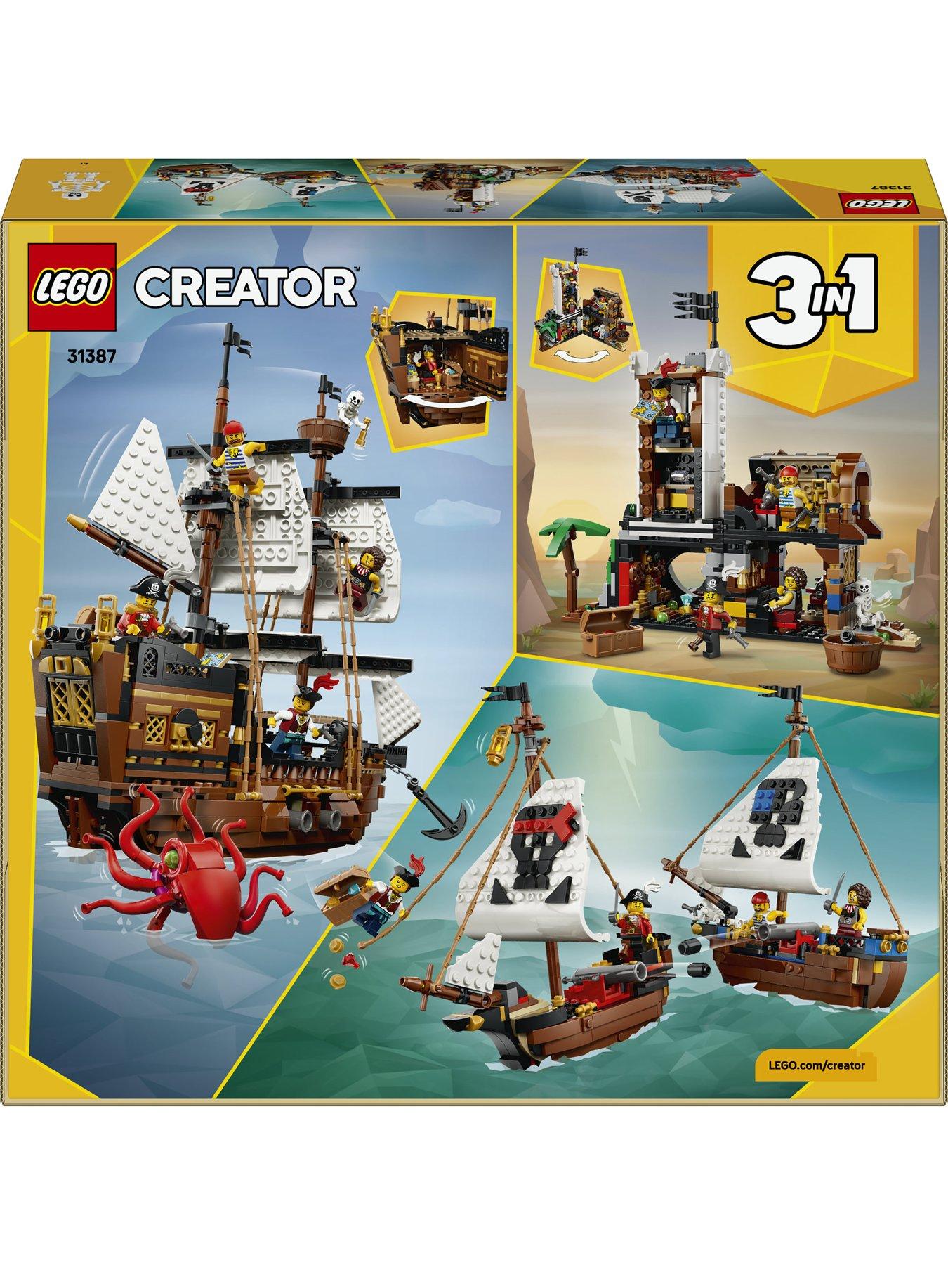 Image 5 of 5 of LEGO Creator 3 in 1 Iconic Pirate Ship 31387