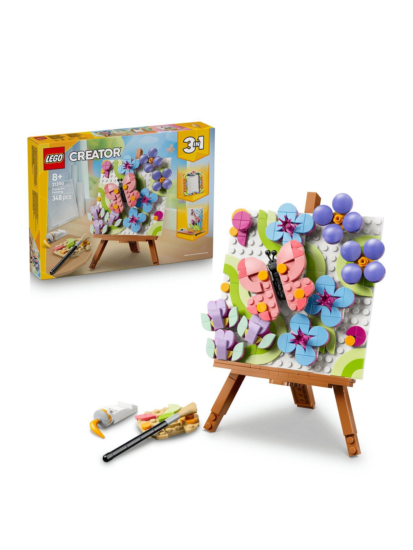 Image 1 of 6 of LEGO Creator 3 in 1 Floral Art Decor Painting 31390