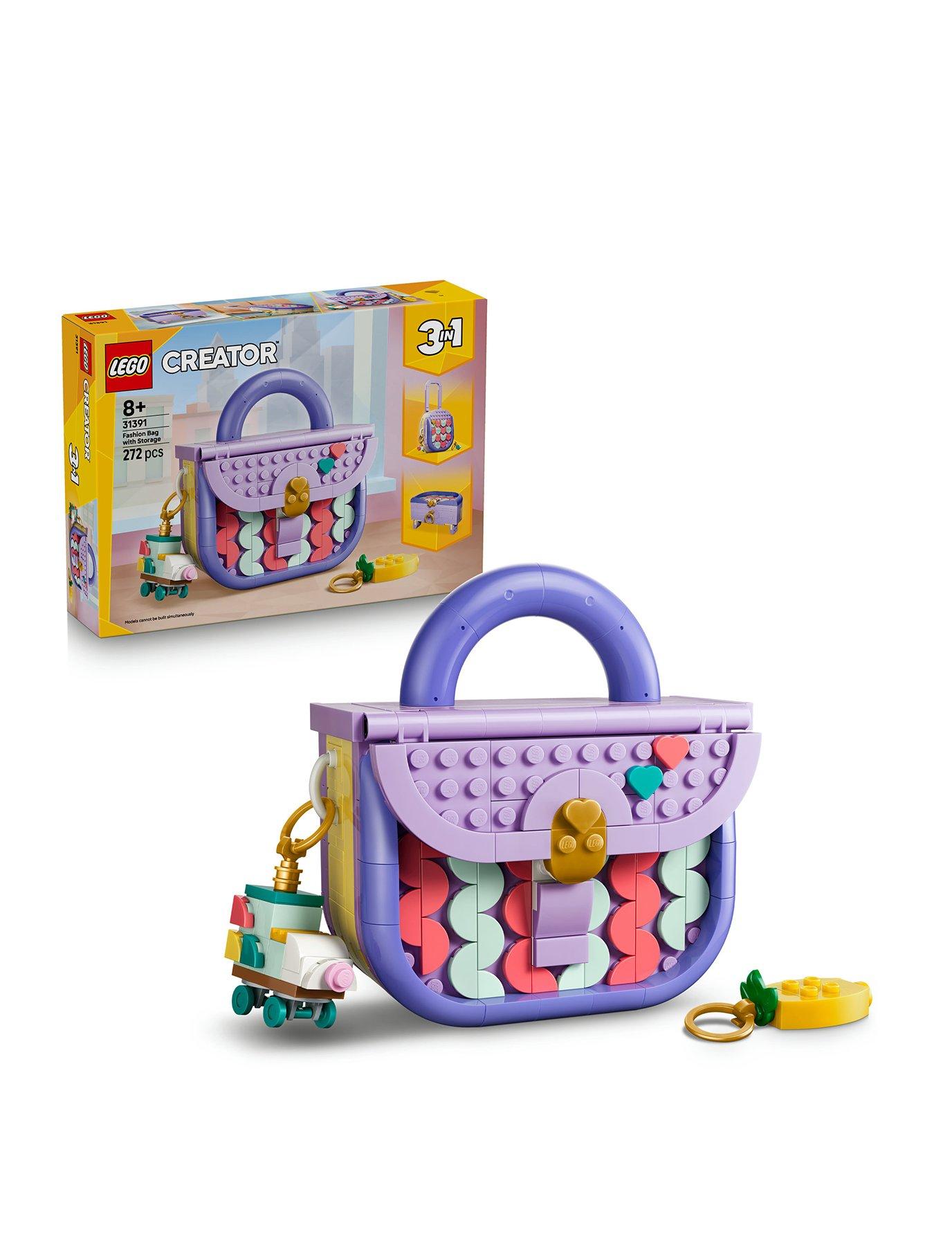 Image 1 of 6 of LEGO Creator 3 in 1 Art Fashion Bag with Storage 31391