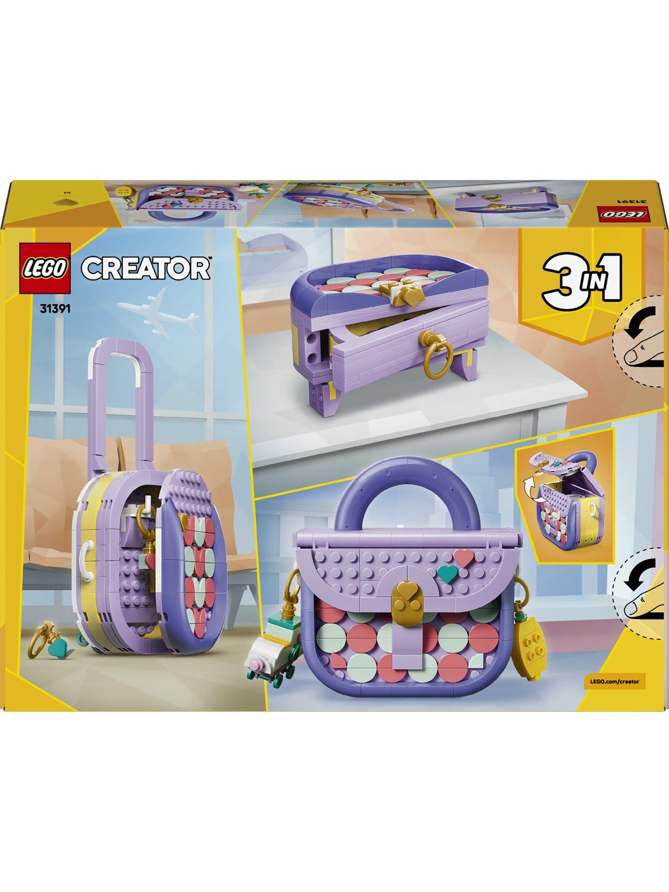 Image 5 of 6 of LEGO Creator 3 in 1 Art Fashion Bag with Storage 31391