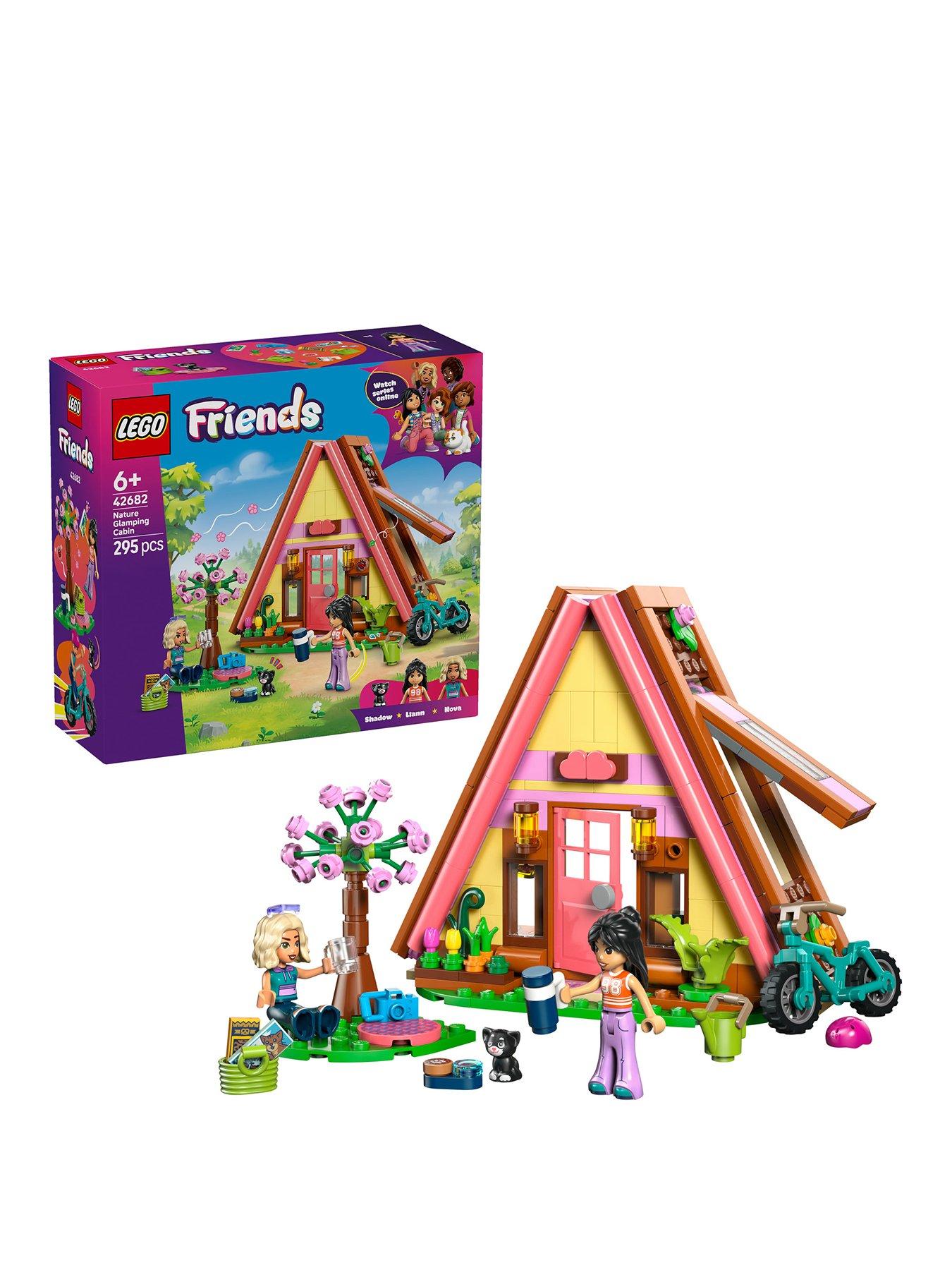LEGO Friends Nature Glamping Cabin Building Toy 42682