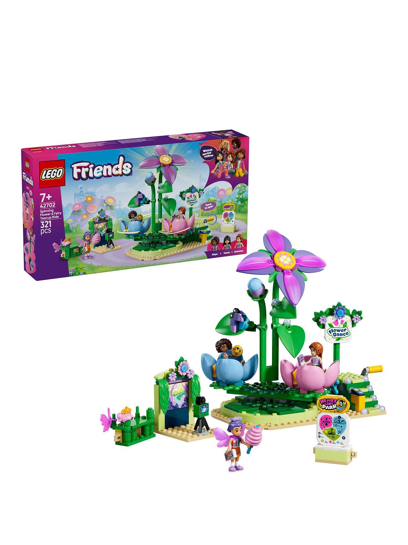 LEGO Friends Spinning Flower  &  Fairy Teacup Ride Toy 42702