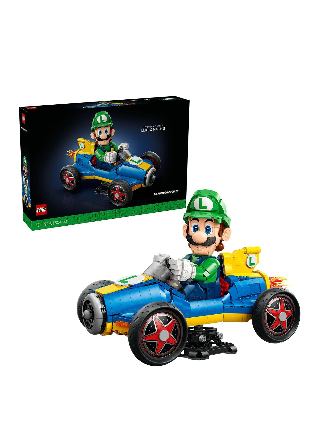 LEGO Super Mario Mario Kart™ – Luigi  &  Mach 8 Set 72050