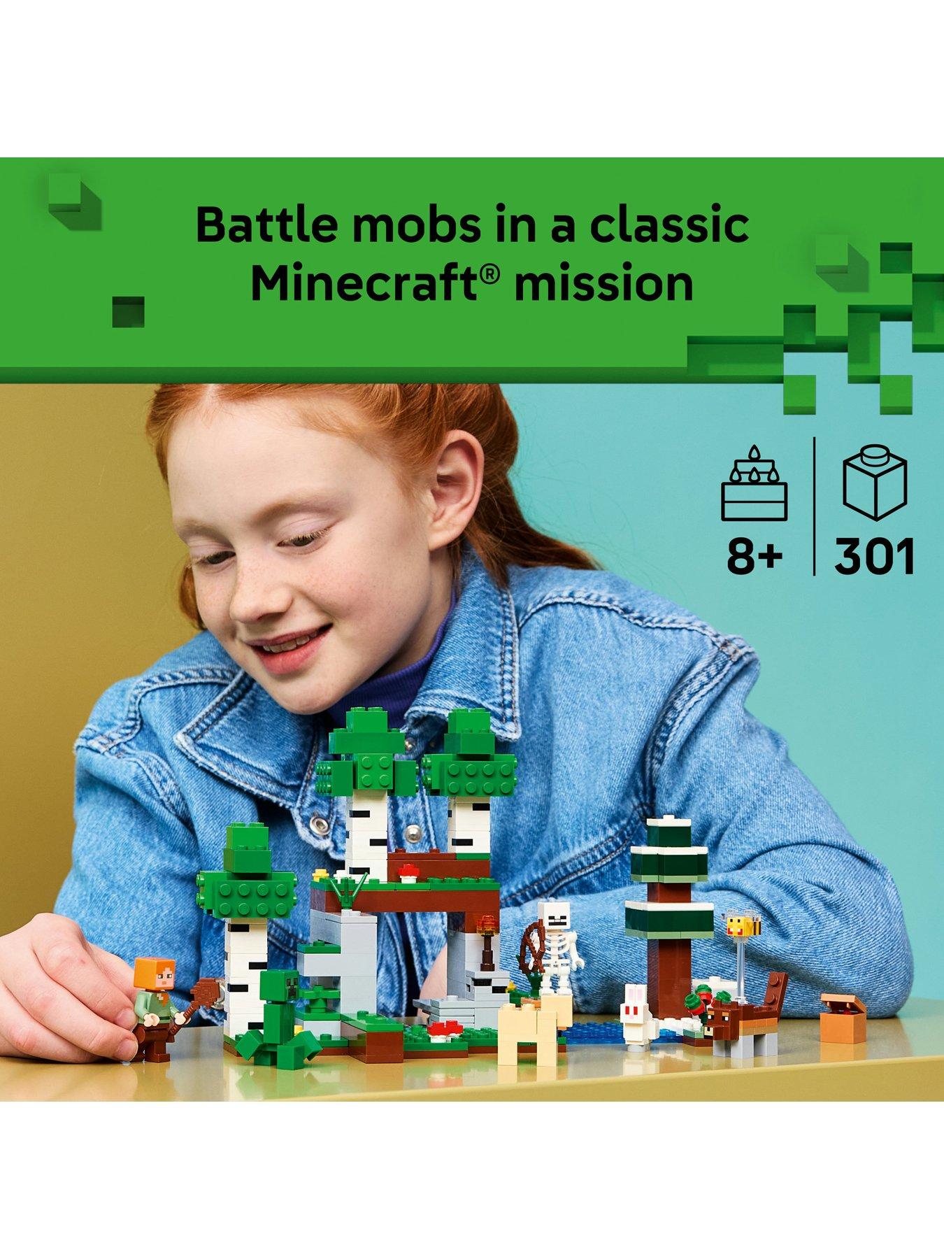 Image 2 of 8 of LEGO Minecraft First Night Adventure Toy 21593