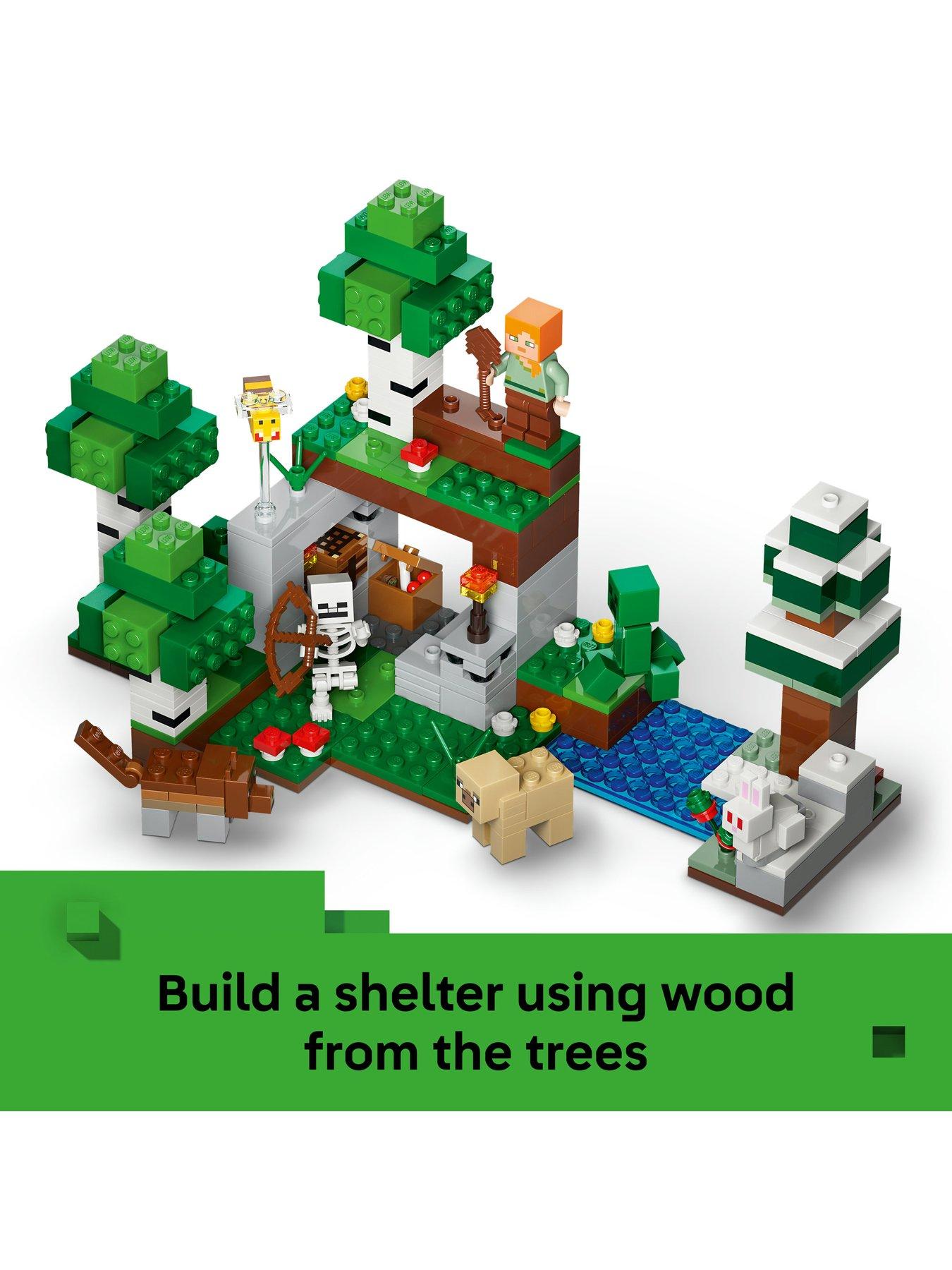 Image 3 of 8 of LEGO Minecraft First Night Adventure Toy 21593
