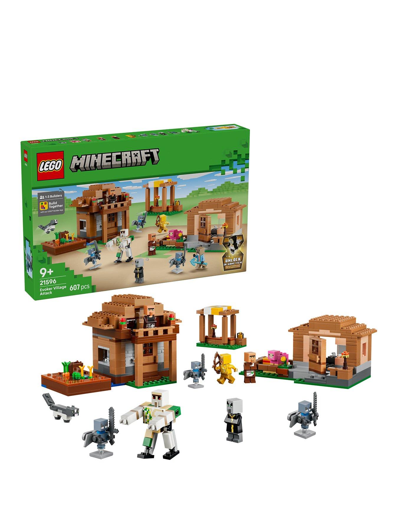 LEGO Minecraft Evoker Village Attack 21596