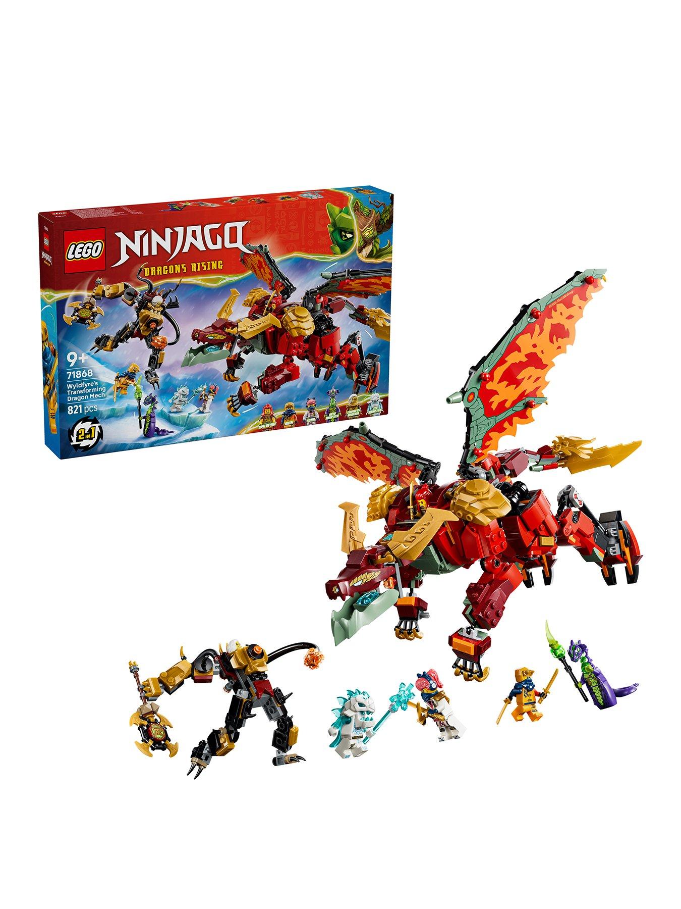 LEGO Ninjago Wyldfyre's Transforming Dragon Mech 71868
