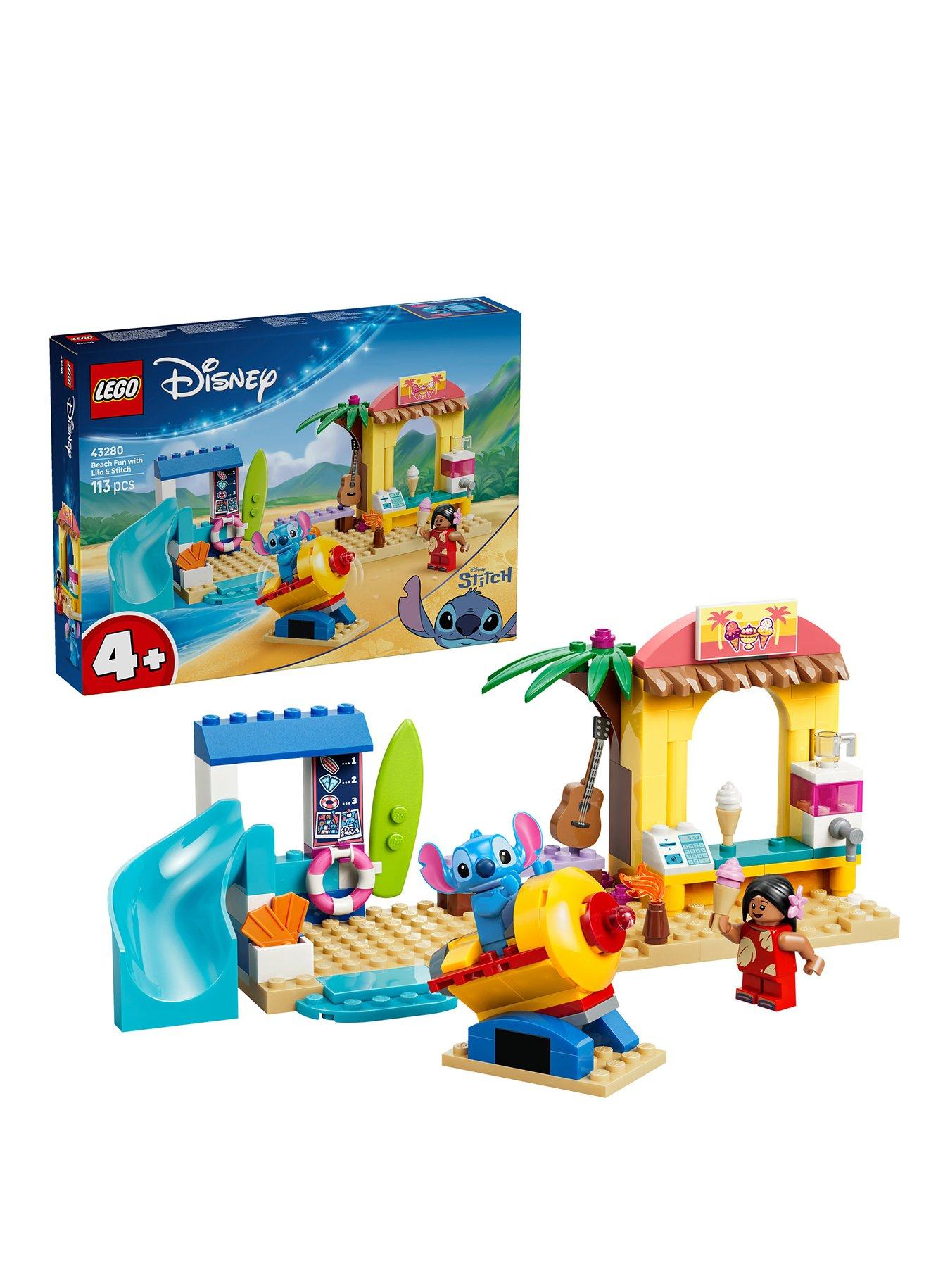 Image 1 of 6 of LEGO Disney Beach Fun with Lilo &amp; Stitch Set 43280