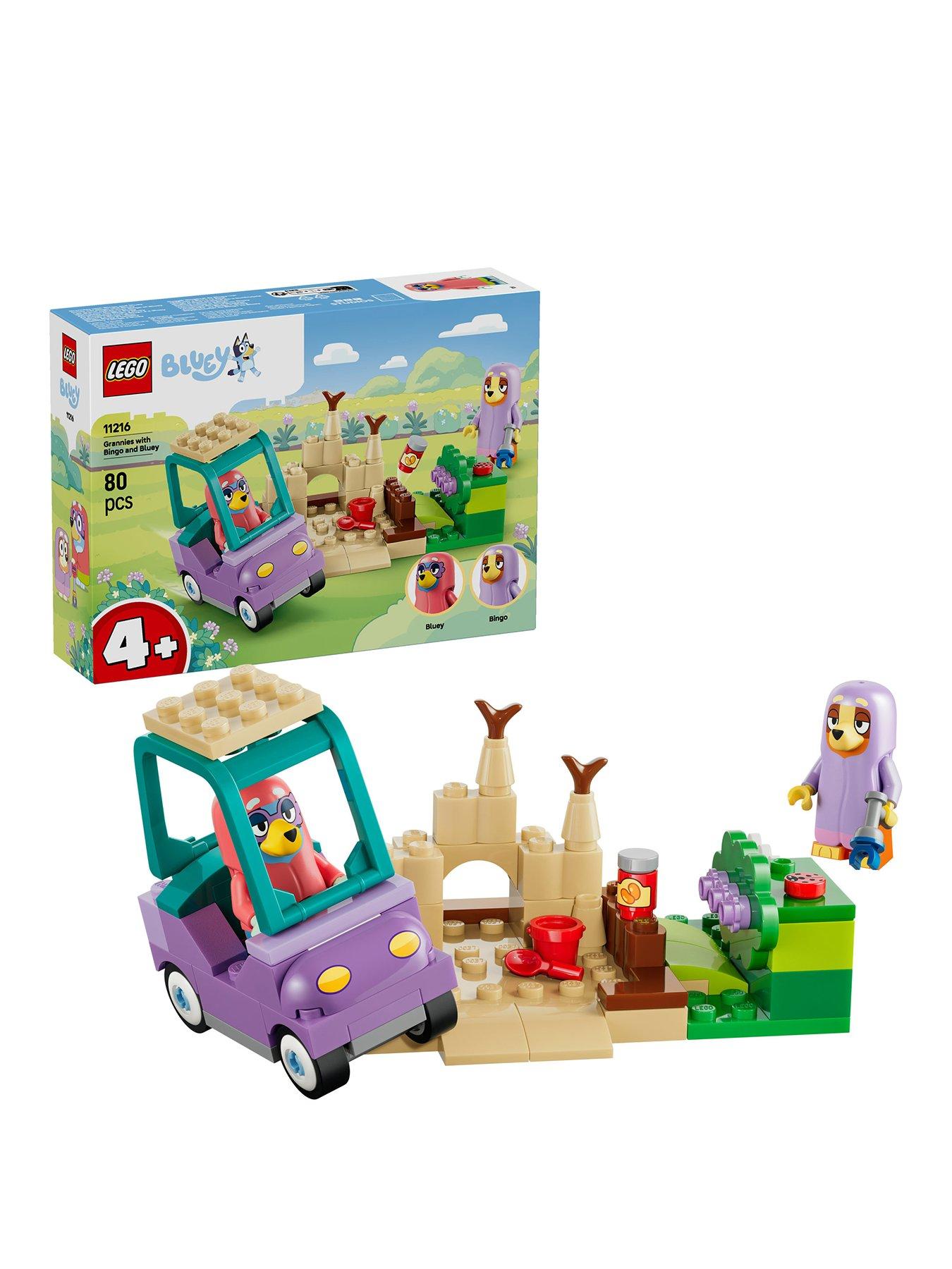 Image 1 of 6 of LEGO Bluey Grannies with Bingo and Bluey Toy 11216