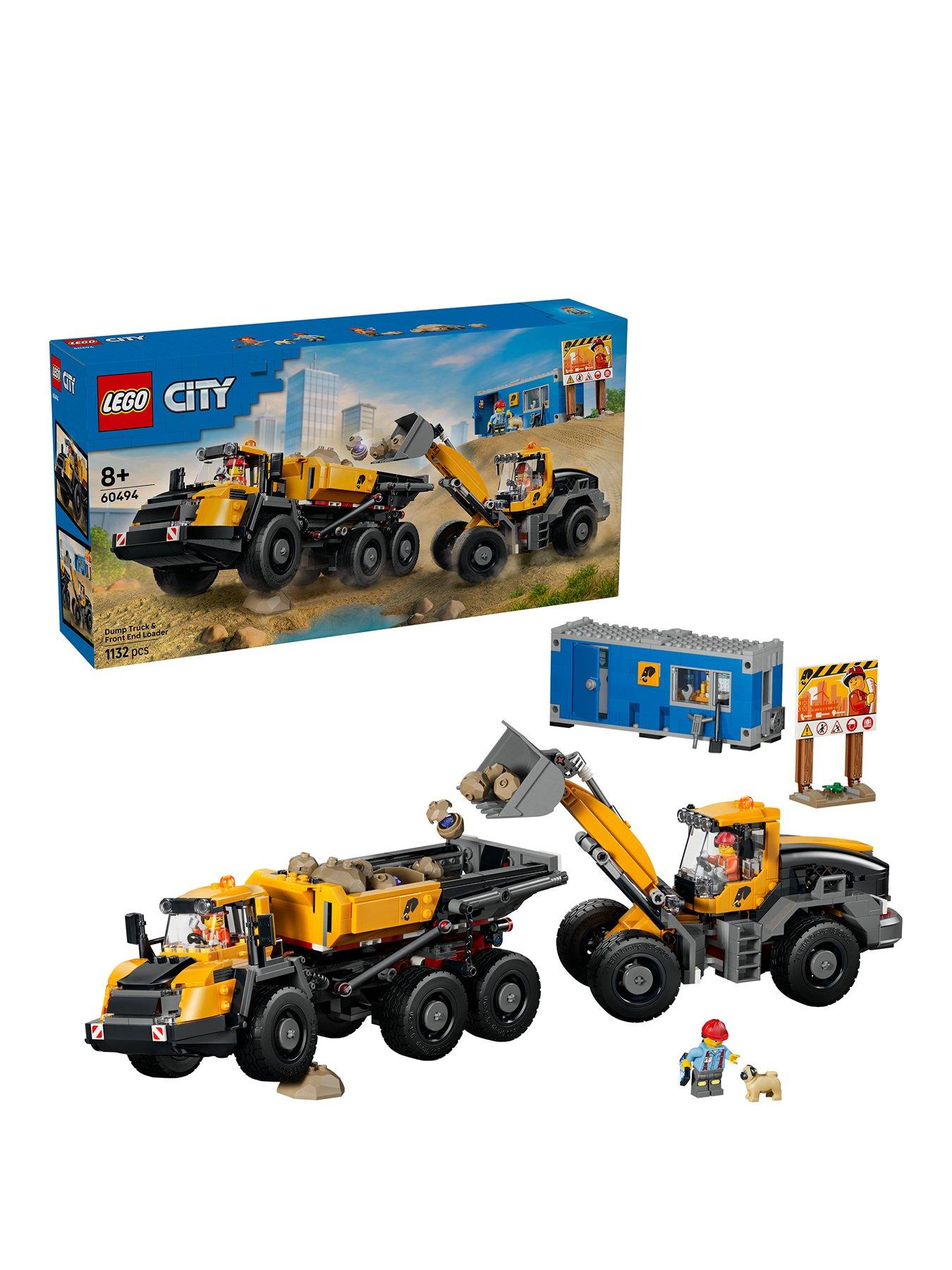 LEGO City Dump Truck  &  Front End Loader 60494
