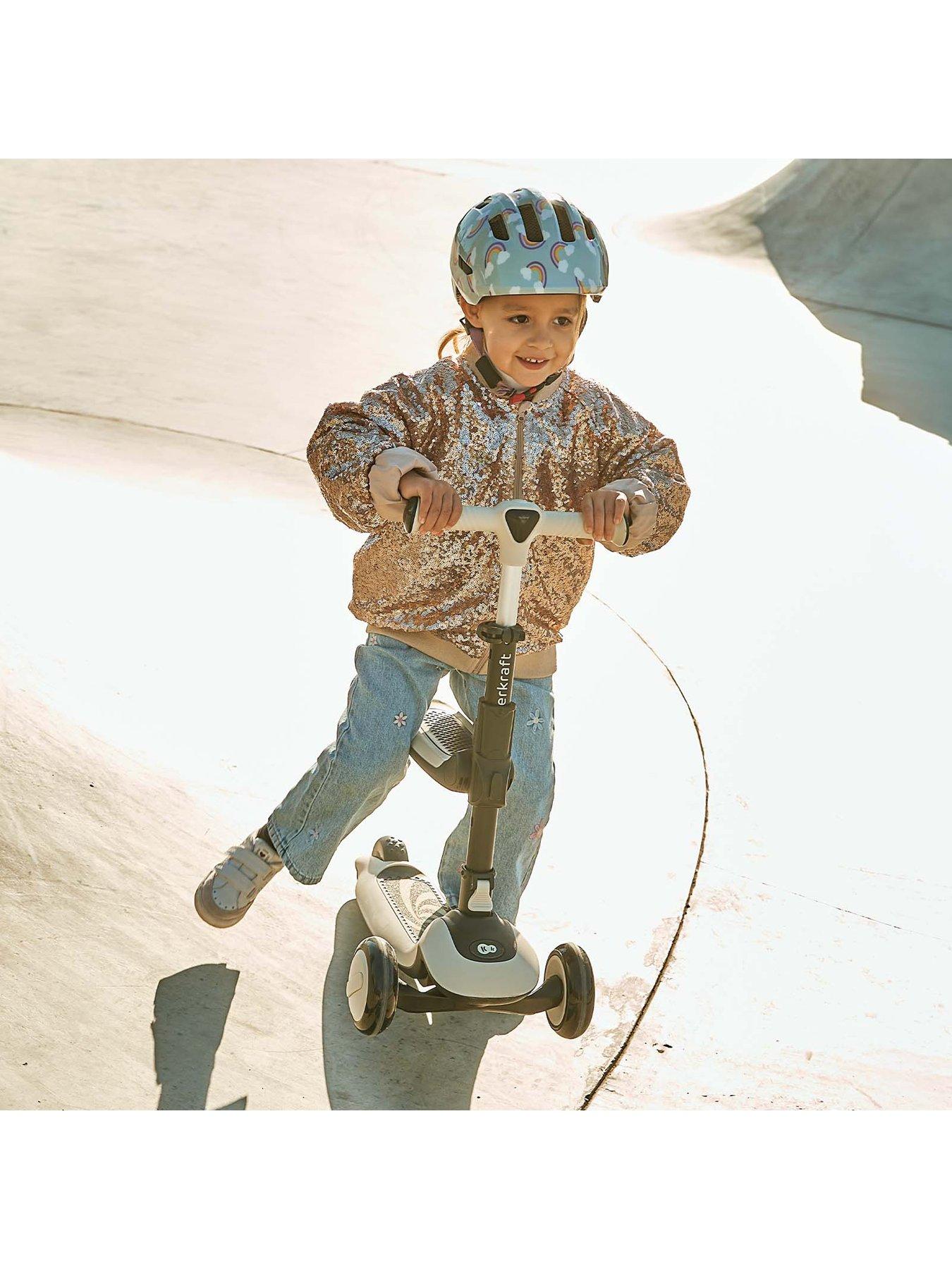 Image 3 of 8 of Kinderkraft scooter HALLEY 2 STONE WHITE