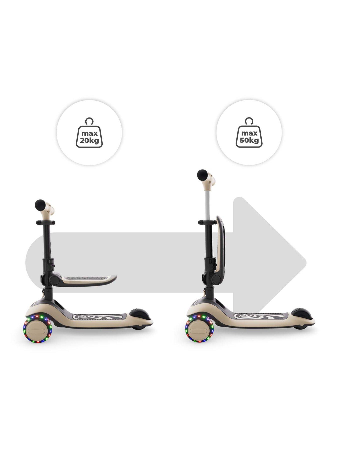 Image 6 of 8 of Kinderkraft scooter HALLEY 2 STONE WHITE