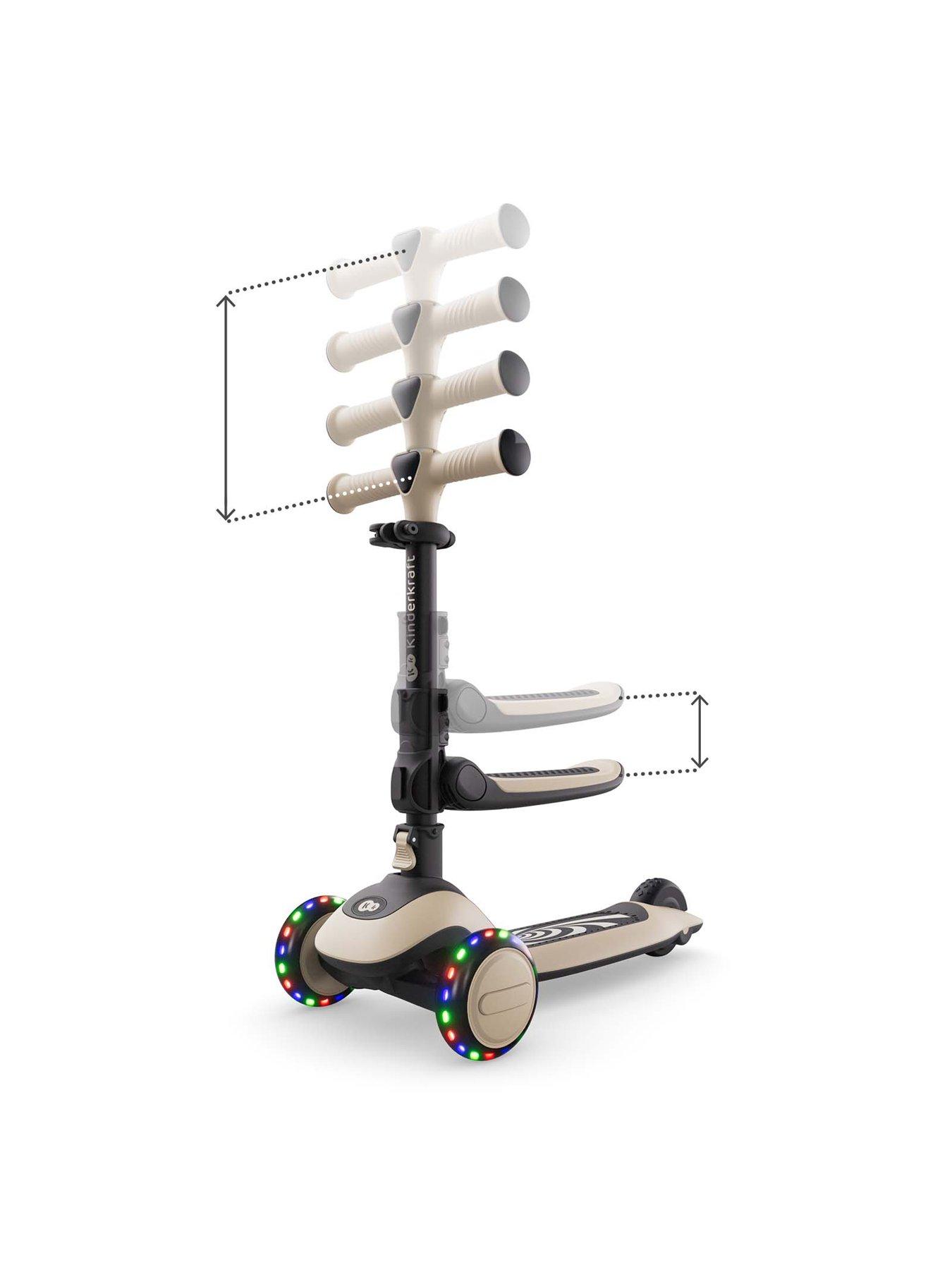 Image 7 of 8 of Kinderkraft scooter HALLEY 2 STONE WHITE