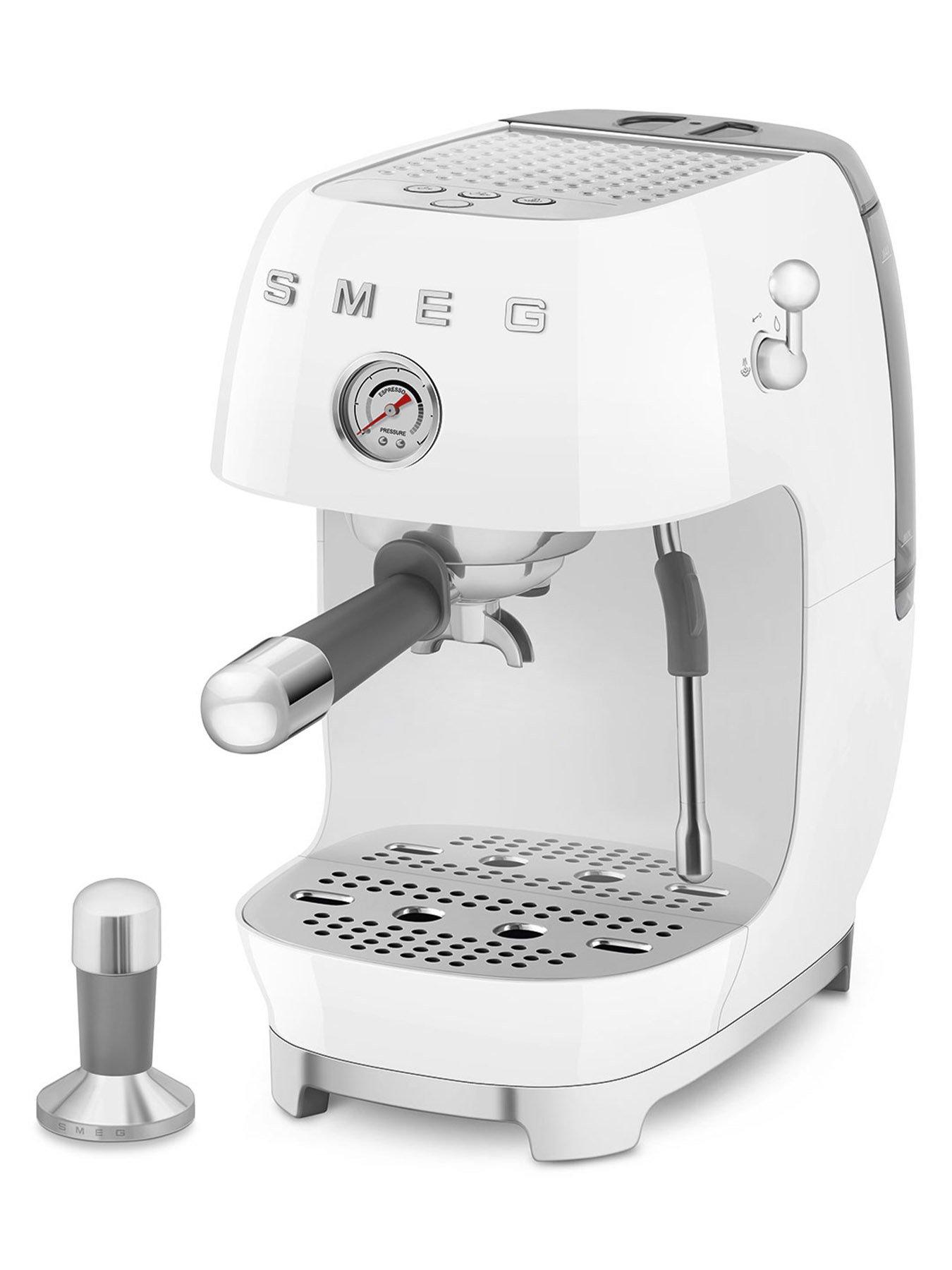 Image 3 of 6 of Smeg Espresso Coffee Machine with Cold Brew Function, White