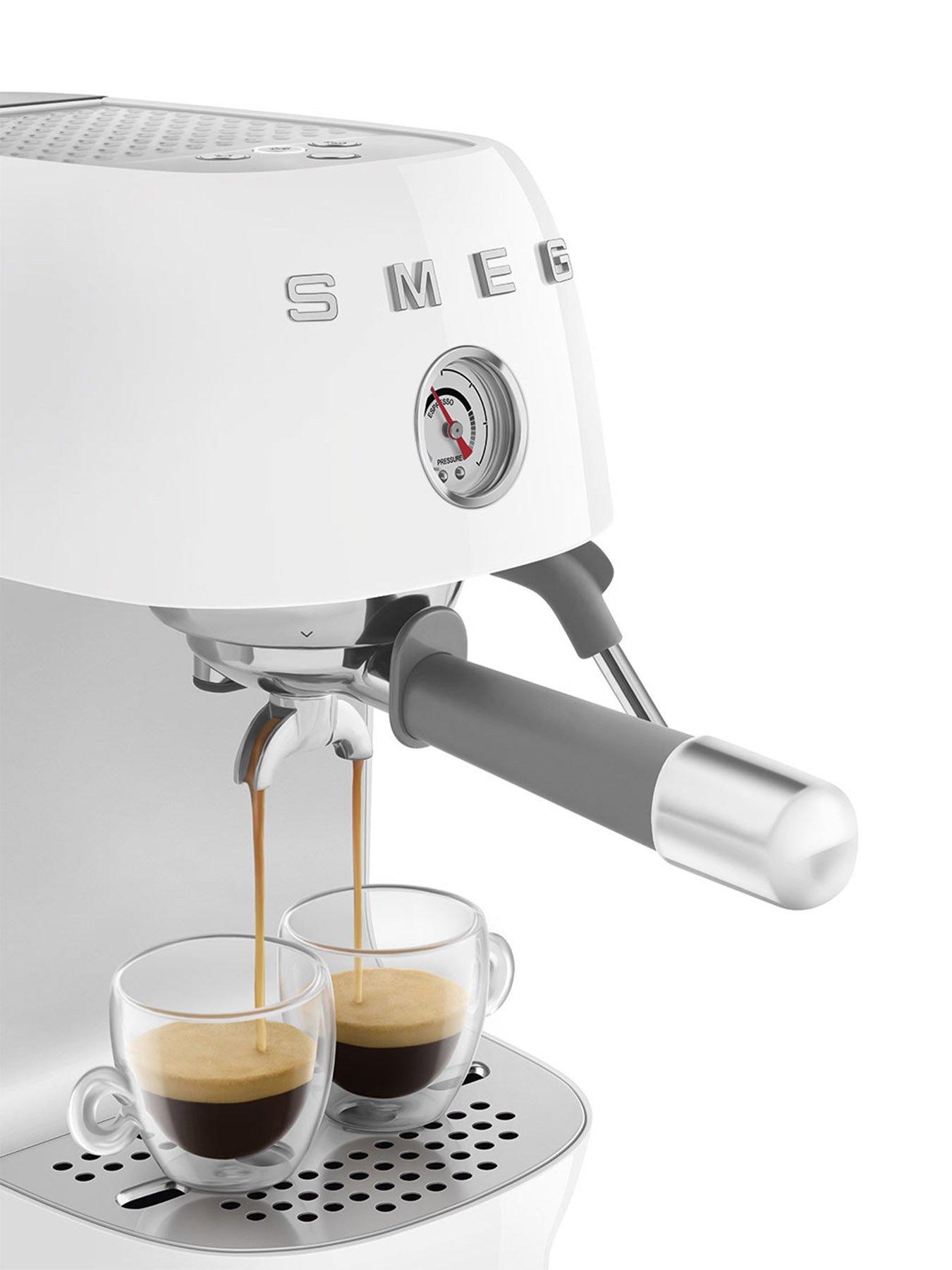 Image 4 of 6 of Smeg Espresso Coffee Machine with Cold Brew Function, White