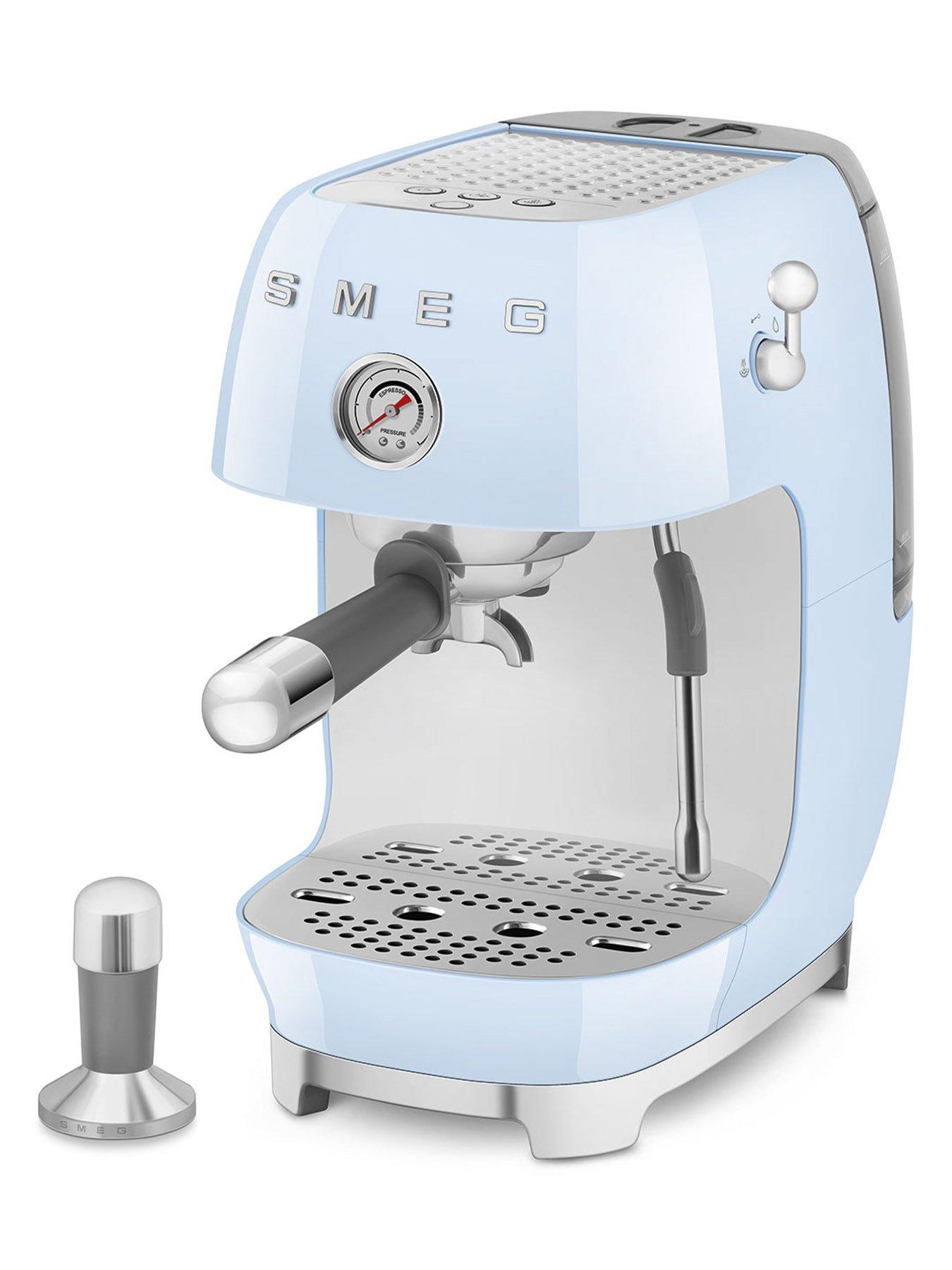  image of smeg-espresso-coffee-machine-with-cold-brew-function-blue