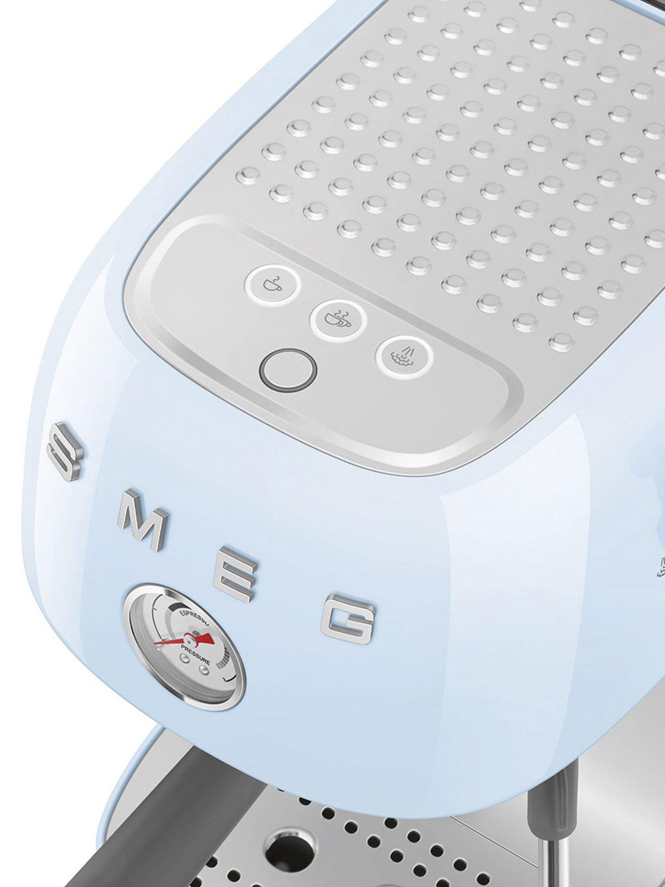  image of smeg-espresso-coffee-machine-with-cold-brew-function-blue