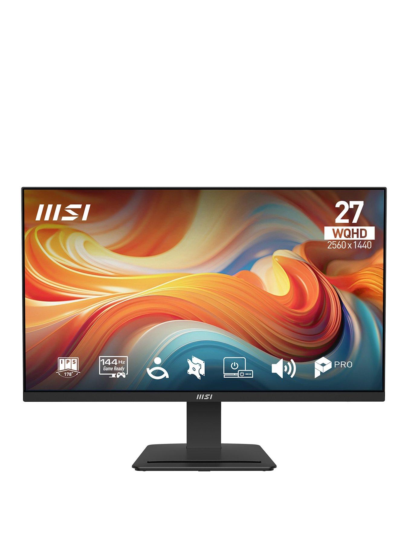 MSI PRO MP273Q E14 27" WQHD 144Hz IPS HDR Ready Adaptive-Sync Monitor