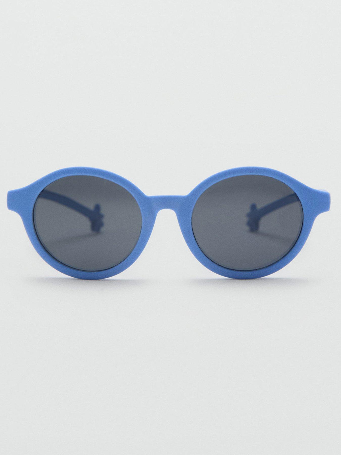 back image of mango-younger-boys-flexible-sunglasses-blue