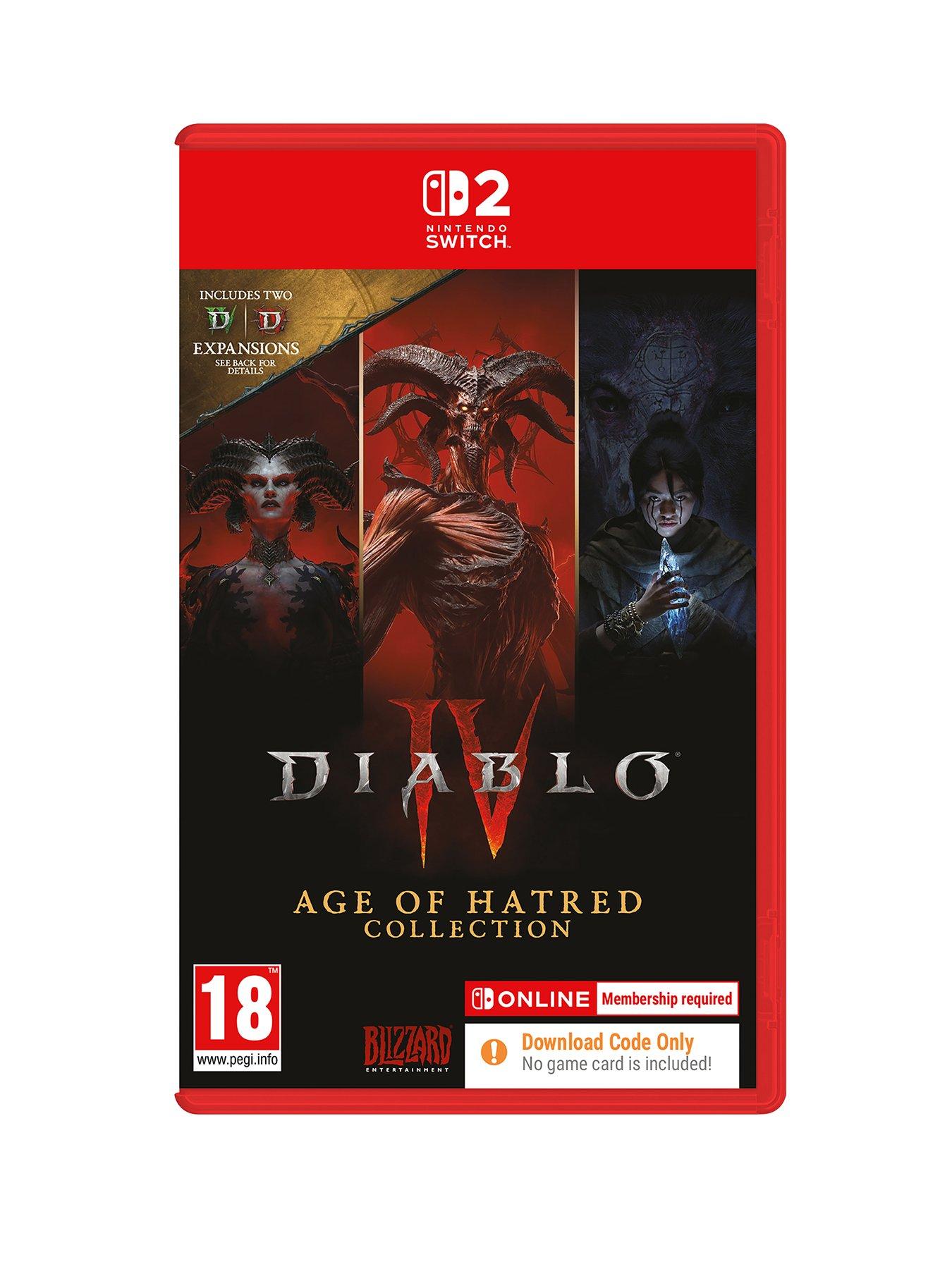 Image 1 of 8 of Nintendo Switch 2 Diablo&reg;&nbsp;IV: Age of Hatred Collection - Nintendo Switch 2 (Code in a Box)