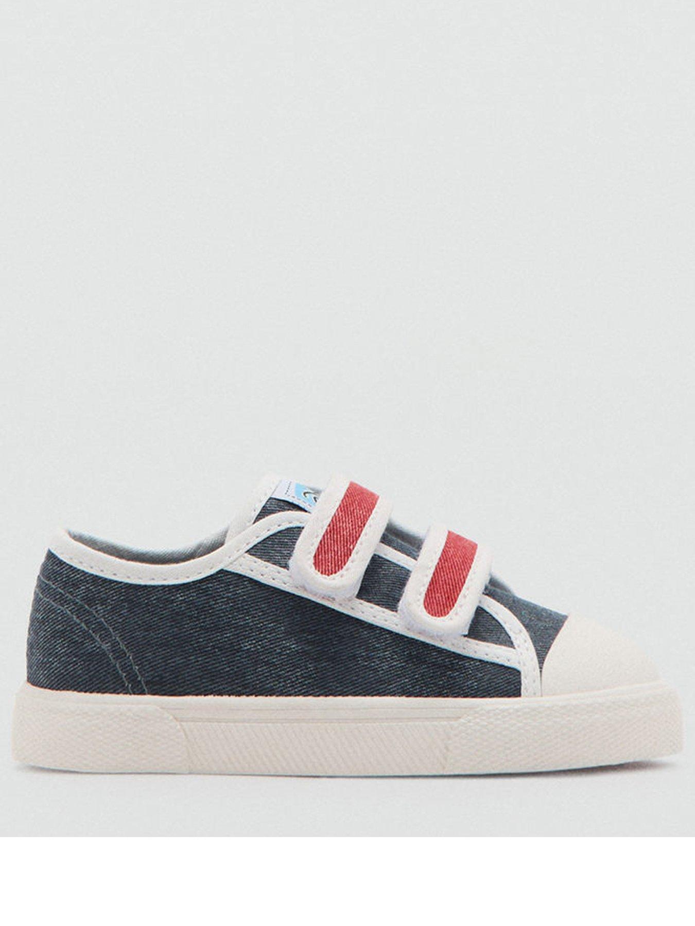 Mango Younger Boys Vecro Pumps - Blue