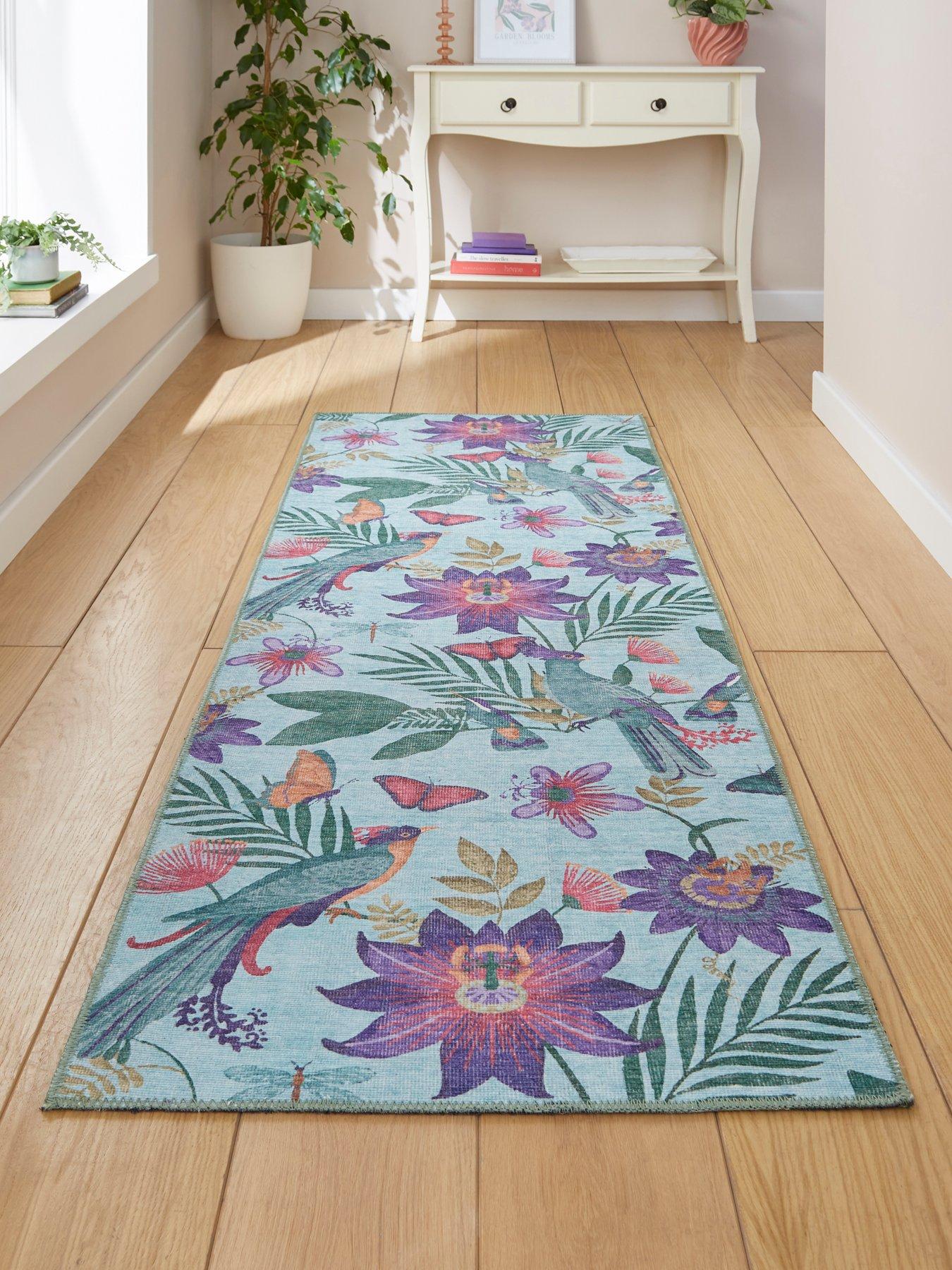 Catherine Lansfield Cl - Amaya Tropical Birds Purple - 061 X 170