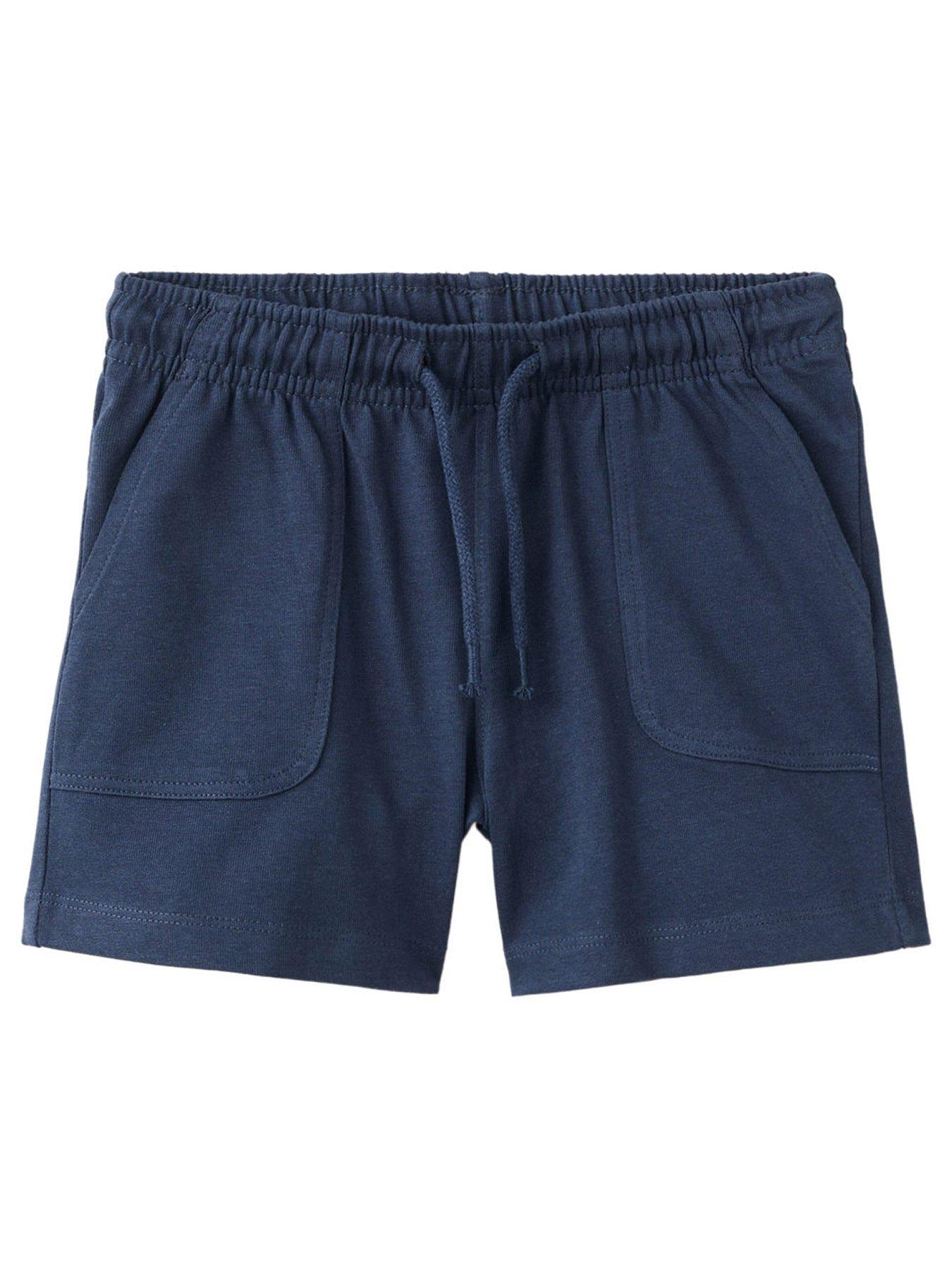 Mango Younger Boys Jersey Shorts - Navy