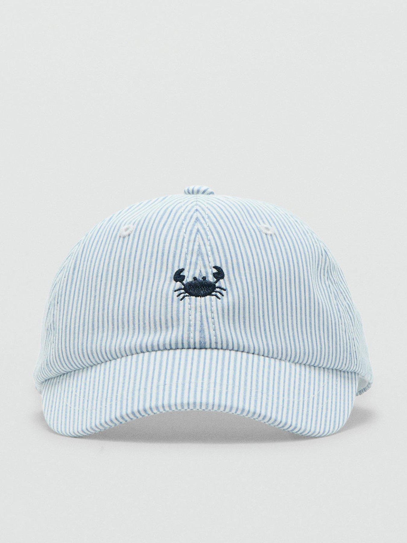 Image 1 of 4 of Mango Younger Boys Crab Cap - Light Blue