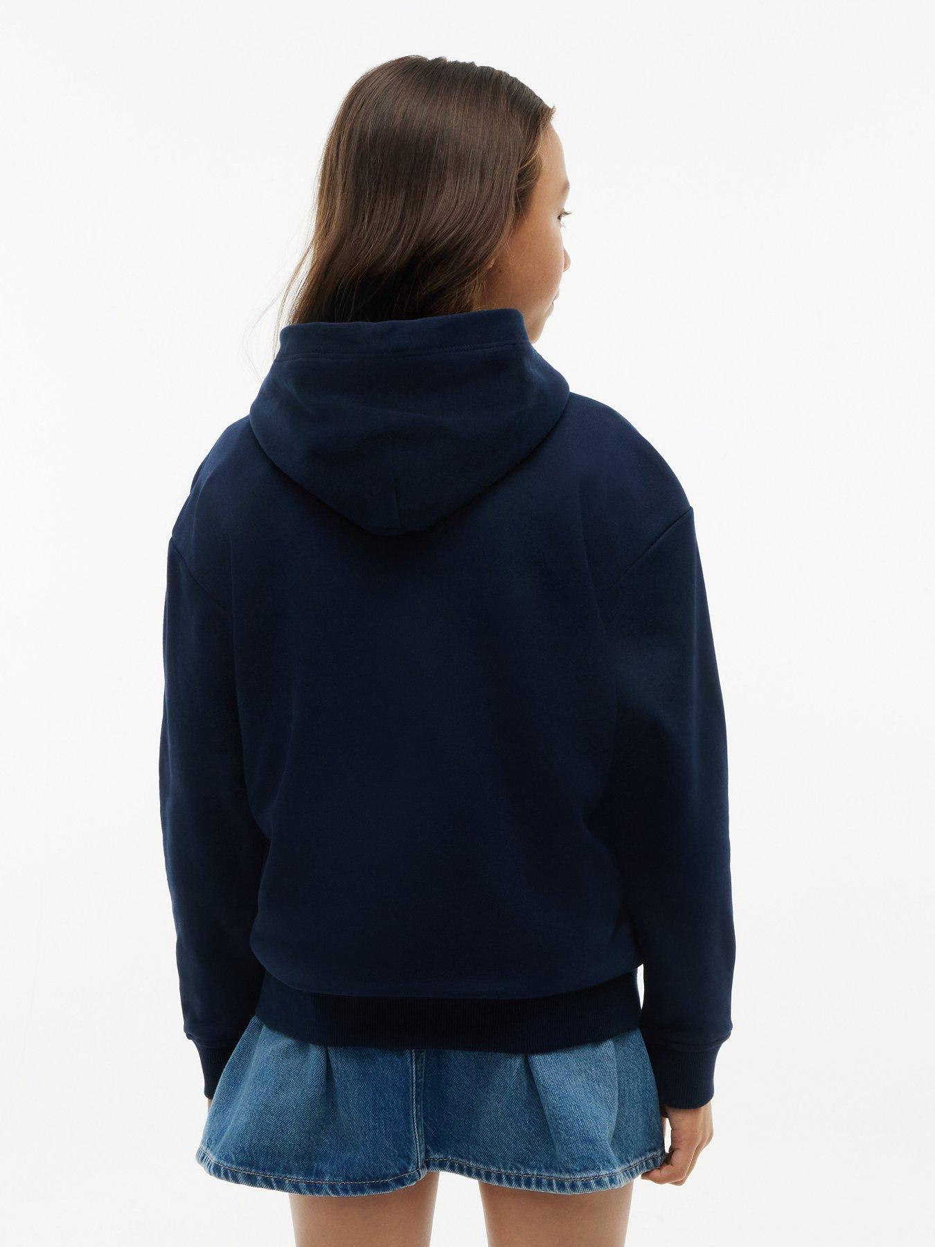 Image 4 of 6 of Tommy Hilfiger Kids Flag Heritage Hoodie - Navy