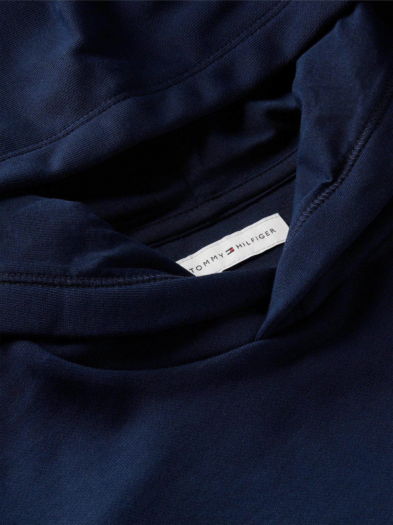 Image 6 of 6 of Tommy Hilfiger Kids Flag Heritage Hoodie - Navy