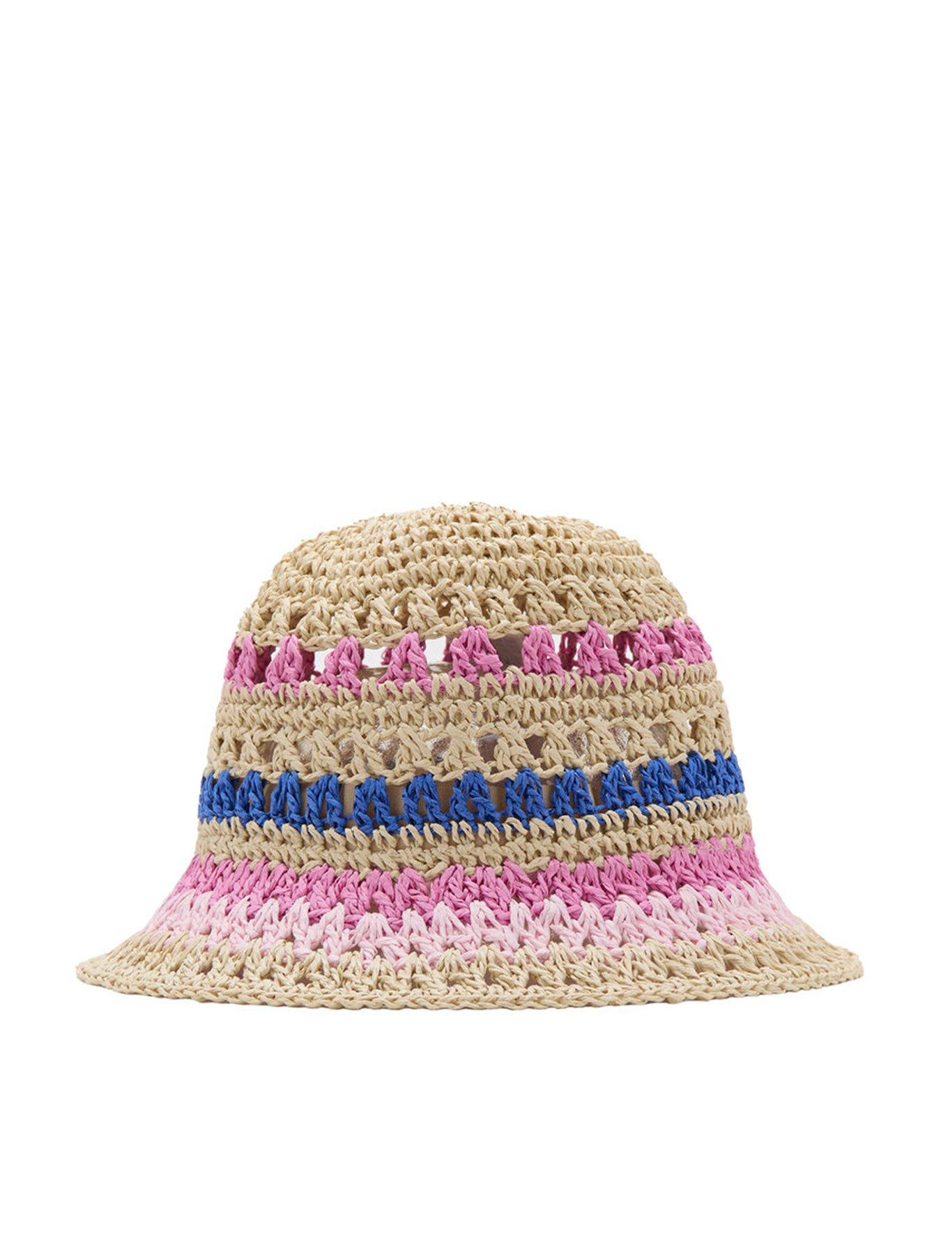 Image 1 of 3 of Mango Girls Straw Hat - Beige