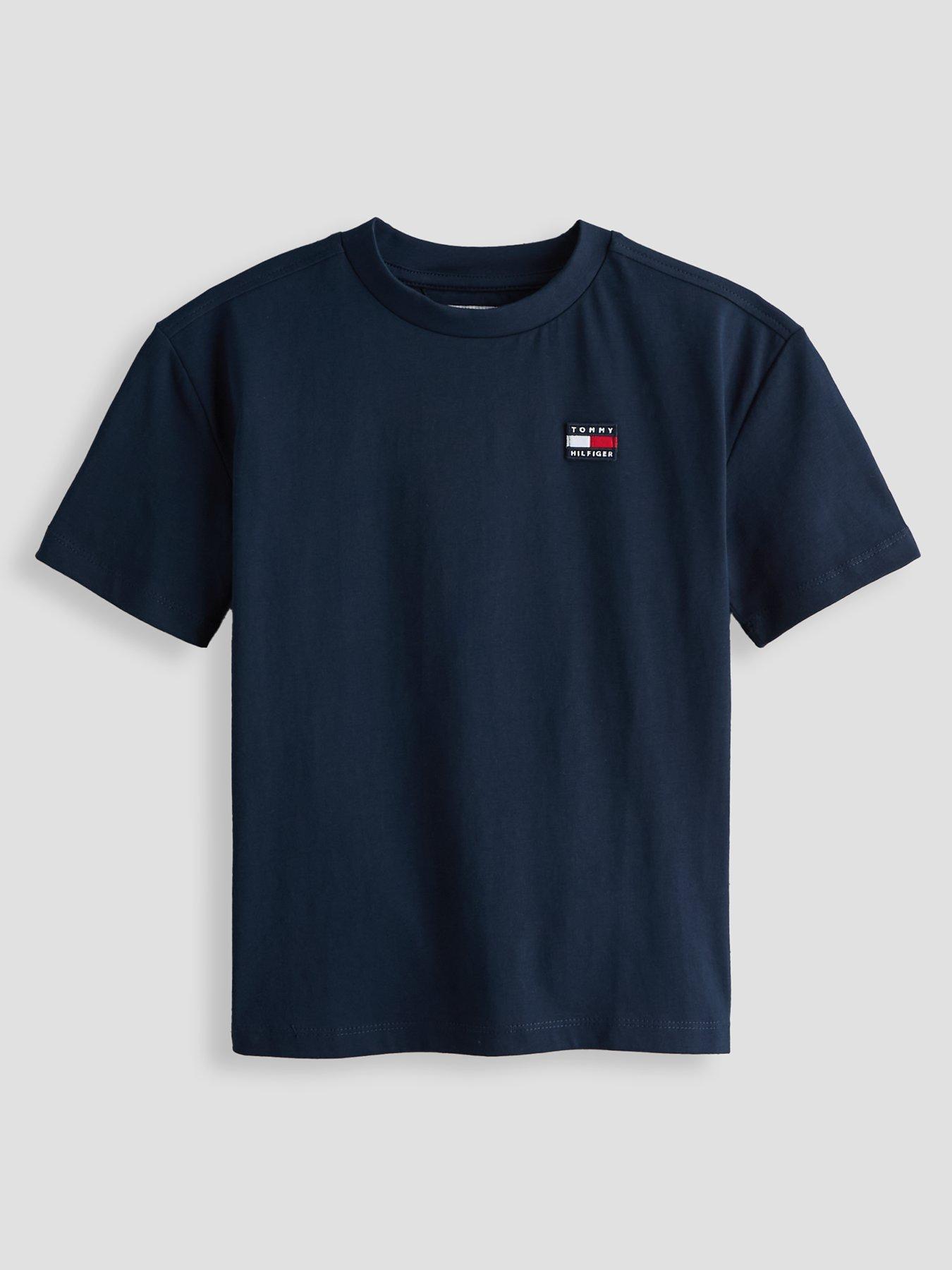 Tommy Hilfiger Kids Heritage Archive Short Sleeve T-shirt - Navy
