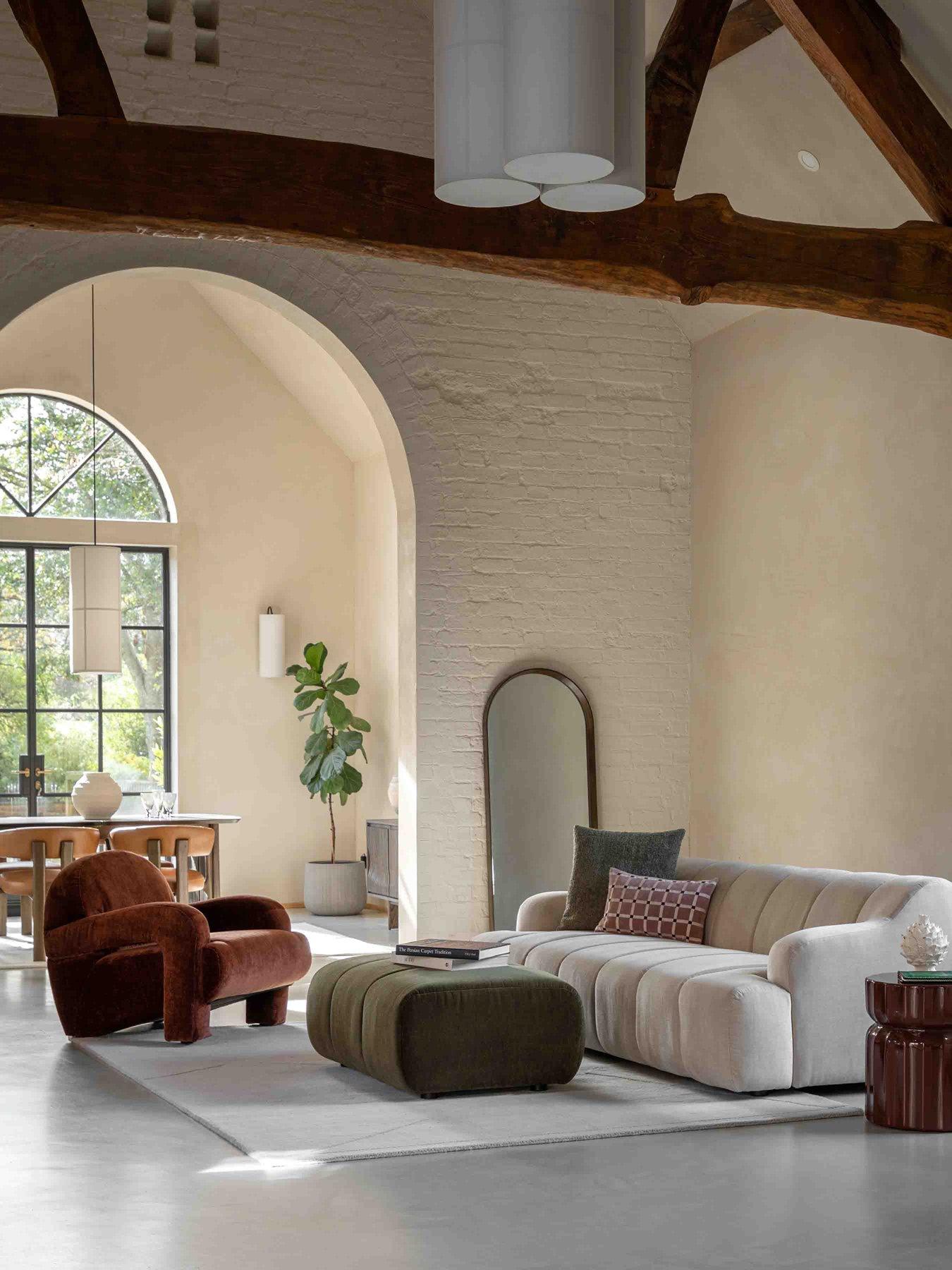 Image 4 of 4 of Gallery Direct Aros Armchair Celine Brandy