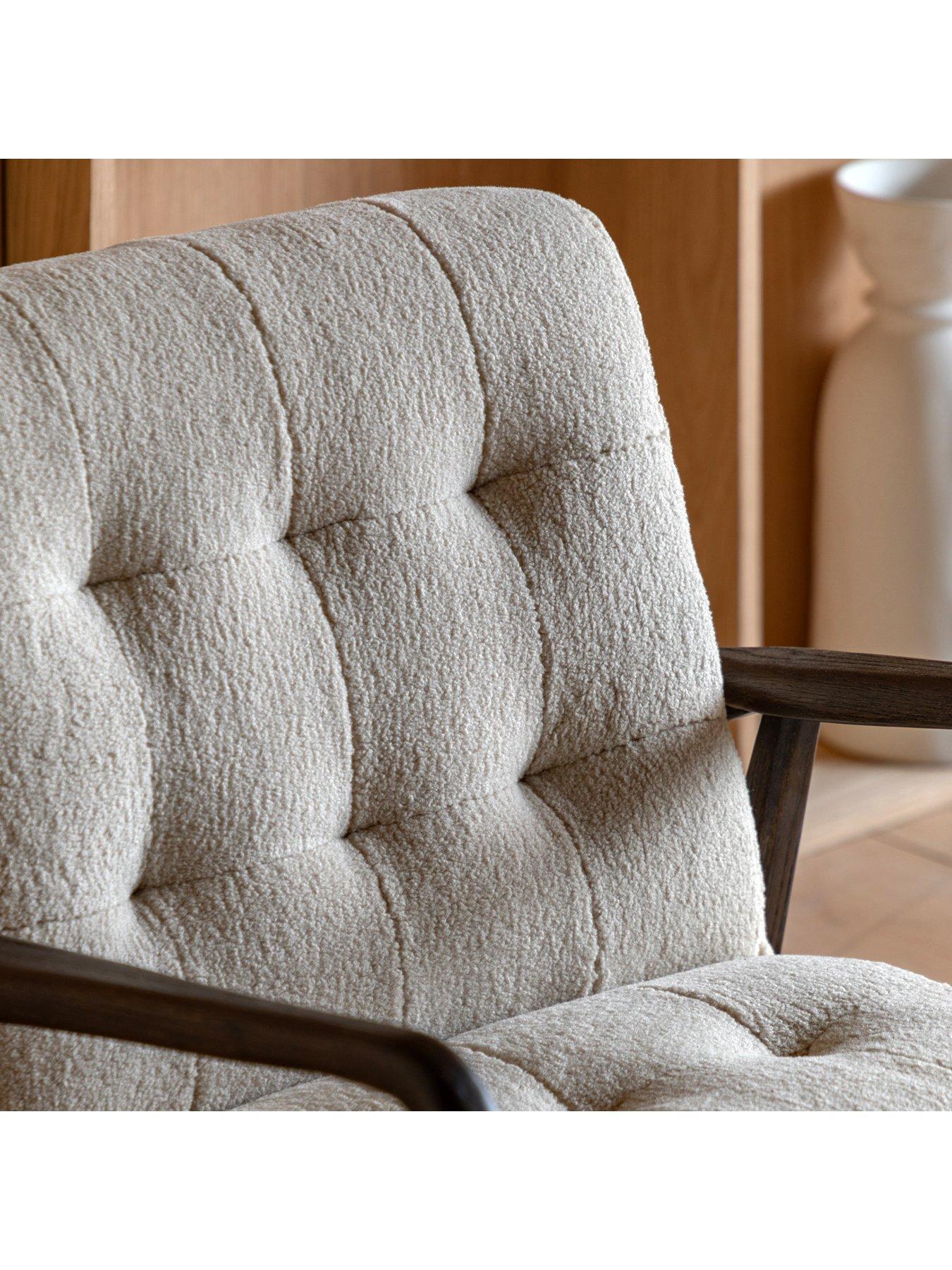 Image 4 of 5 of Gallery Direct Humber Faux Sheepskin Armchair