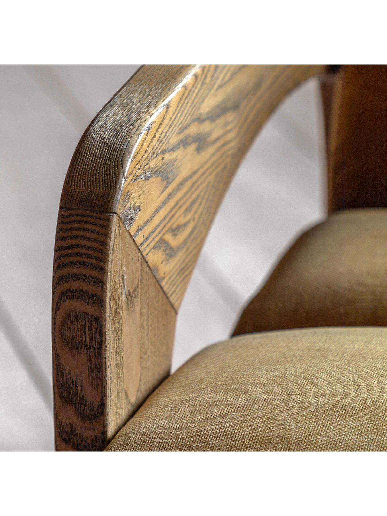  image of gallery-direct-marco-golden-armchair