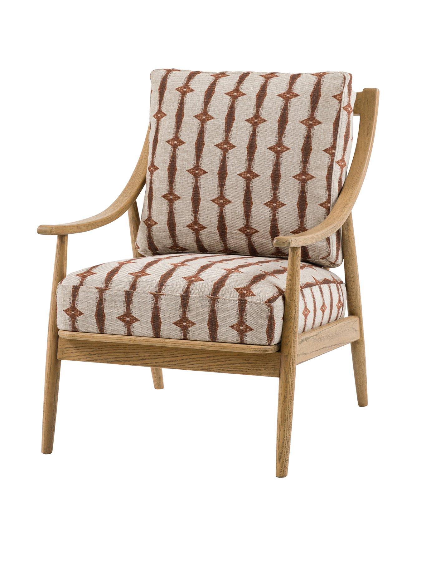 Image 2 of 3 of Gallery Direct Reliant Stripe Armchair