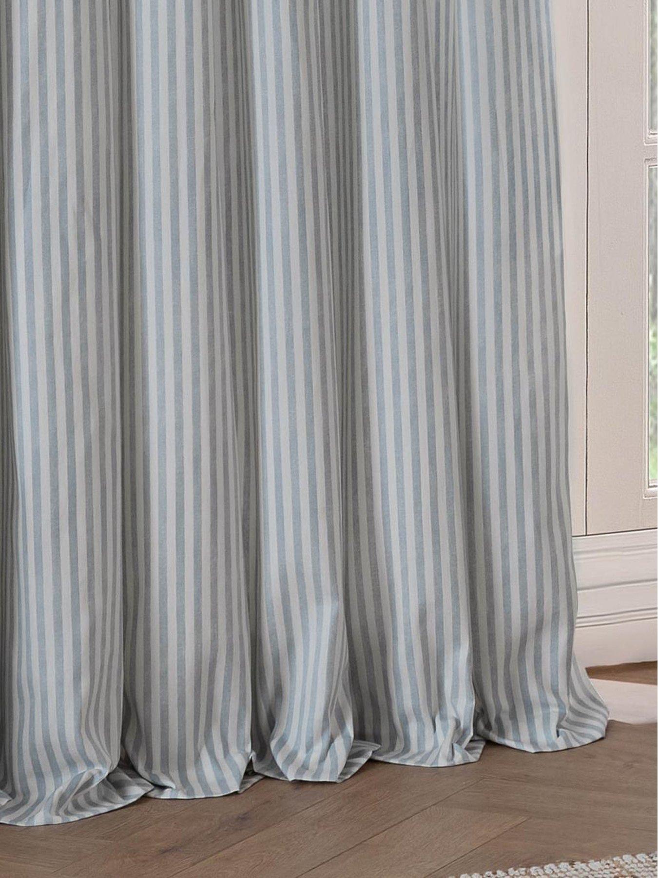Image 5 of 7 of Yard Hebden Eyelet Curtains Mineral Blue