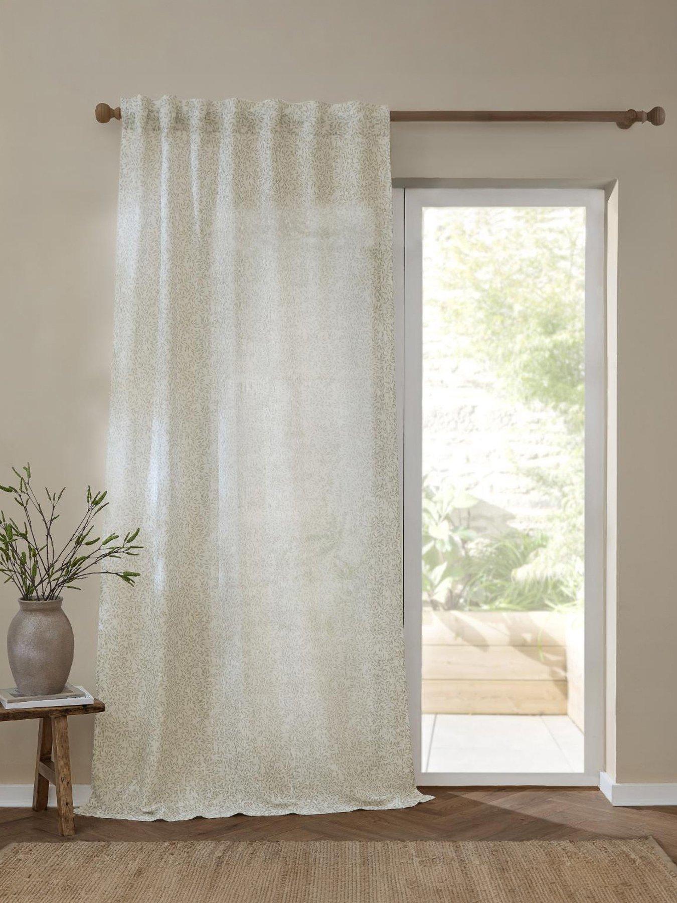 Furn Perrie Leaf Panel Curtains