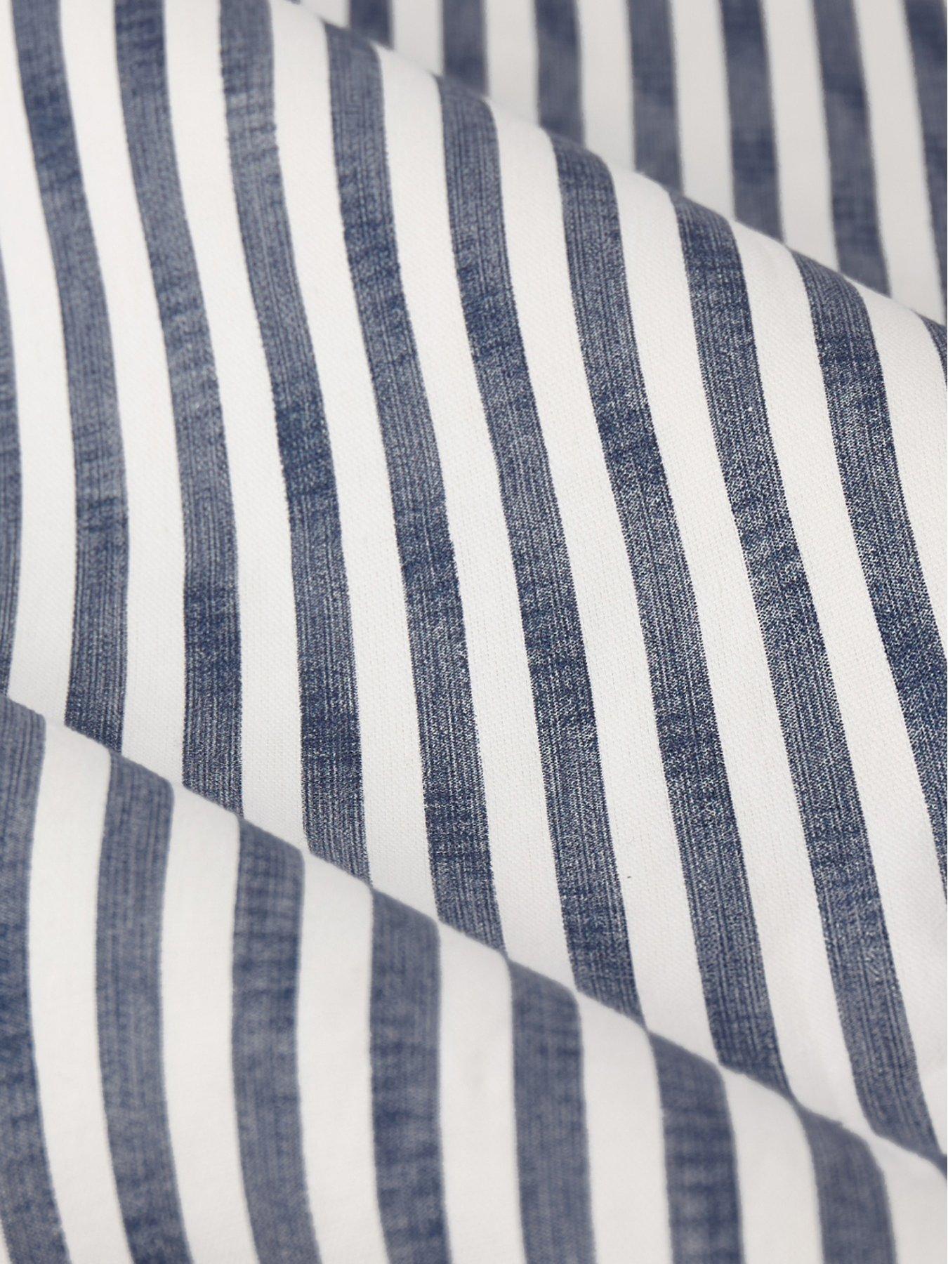 image of yard-hebden-stripe-blackout-eyelet-curtains