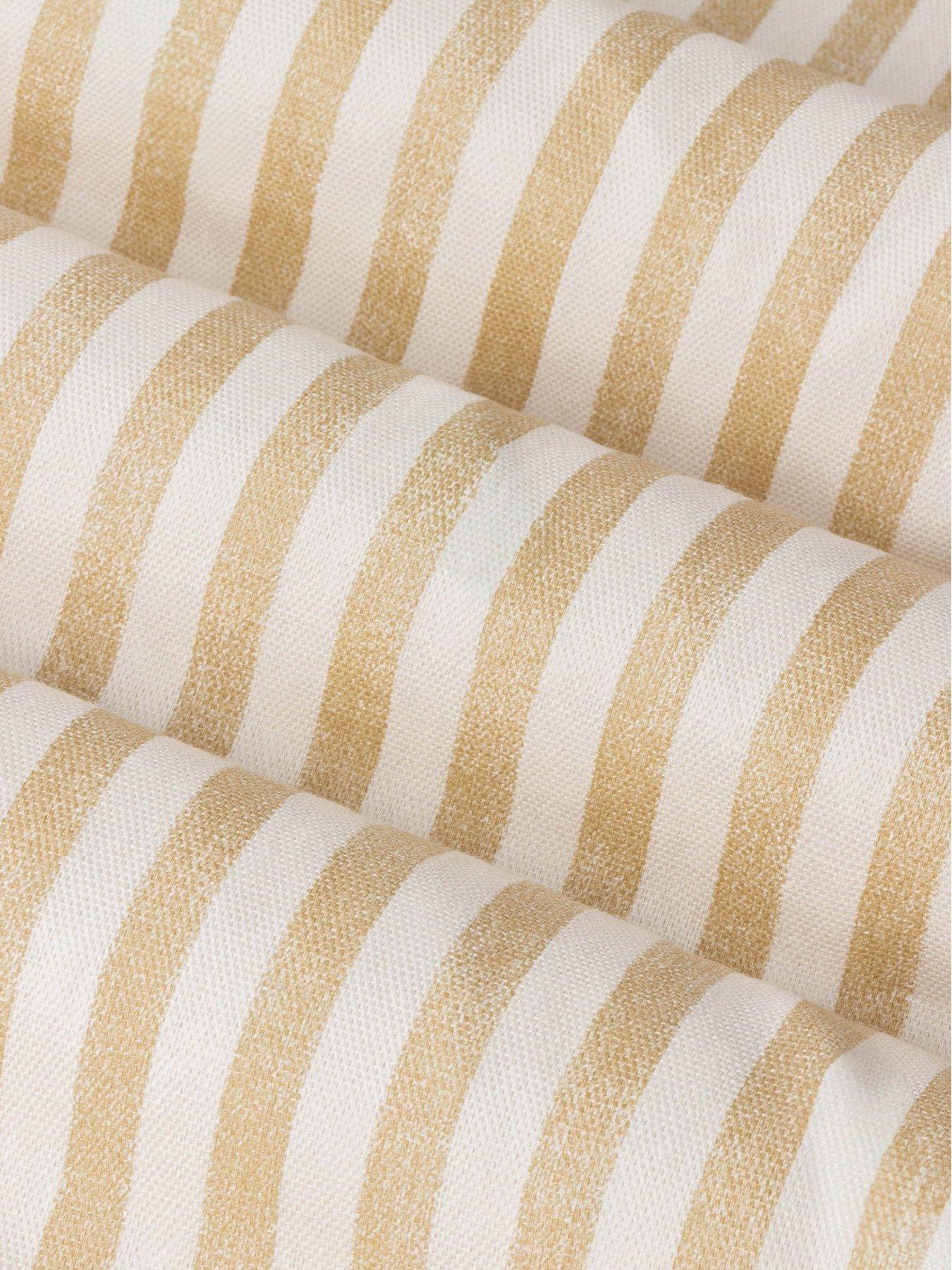 Image 4 of 6 of Yard Hebden Pencil Pleat Curtains Honey Yellow