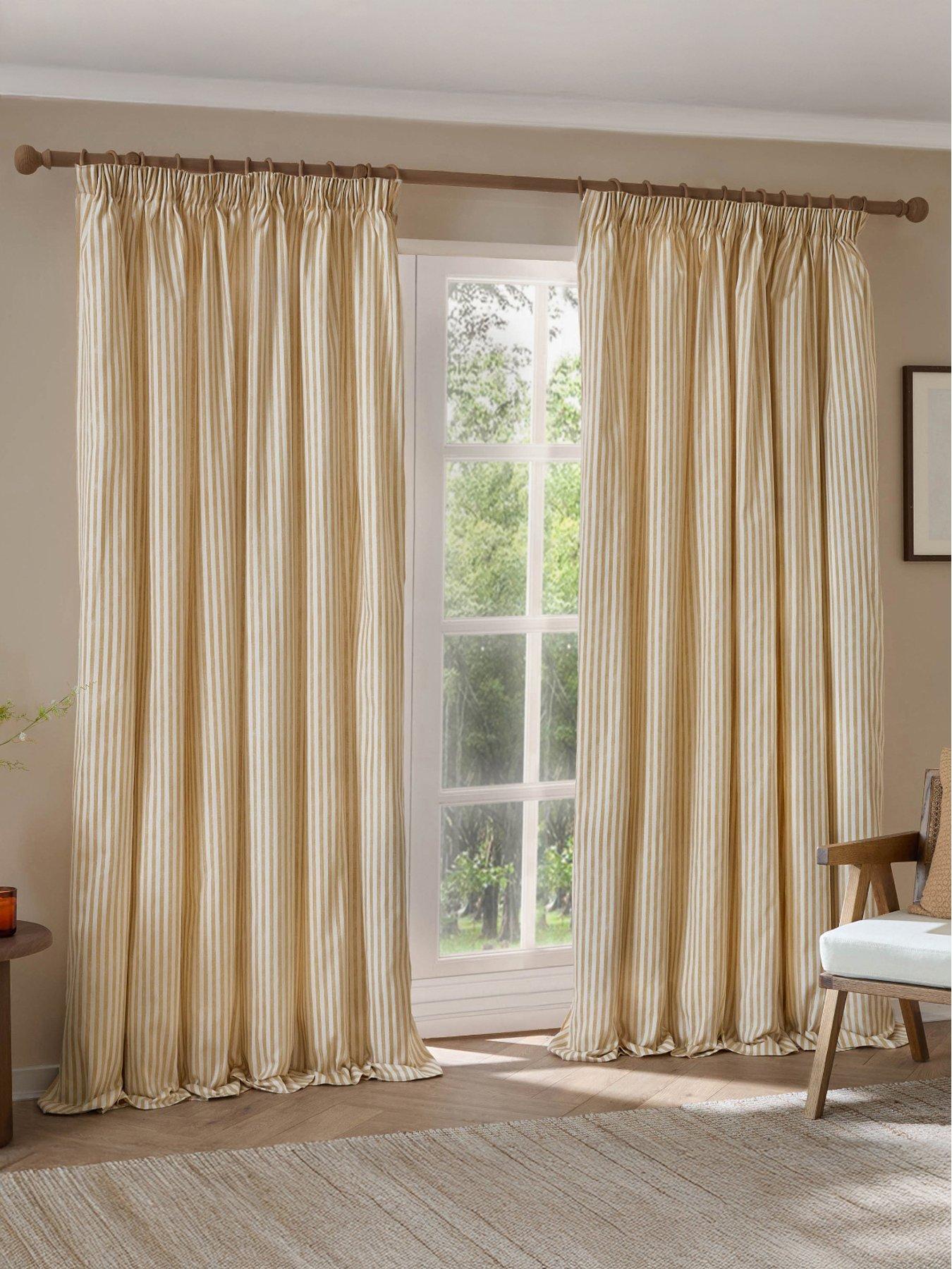Yard Hebden Blackout Pencil Pleat Honey Yellow