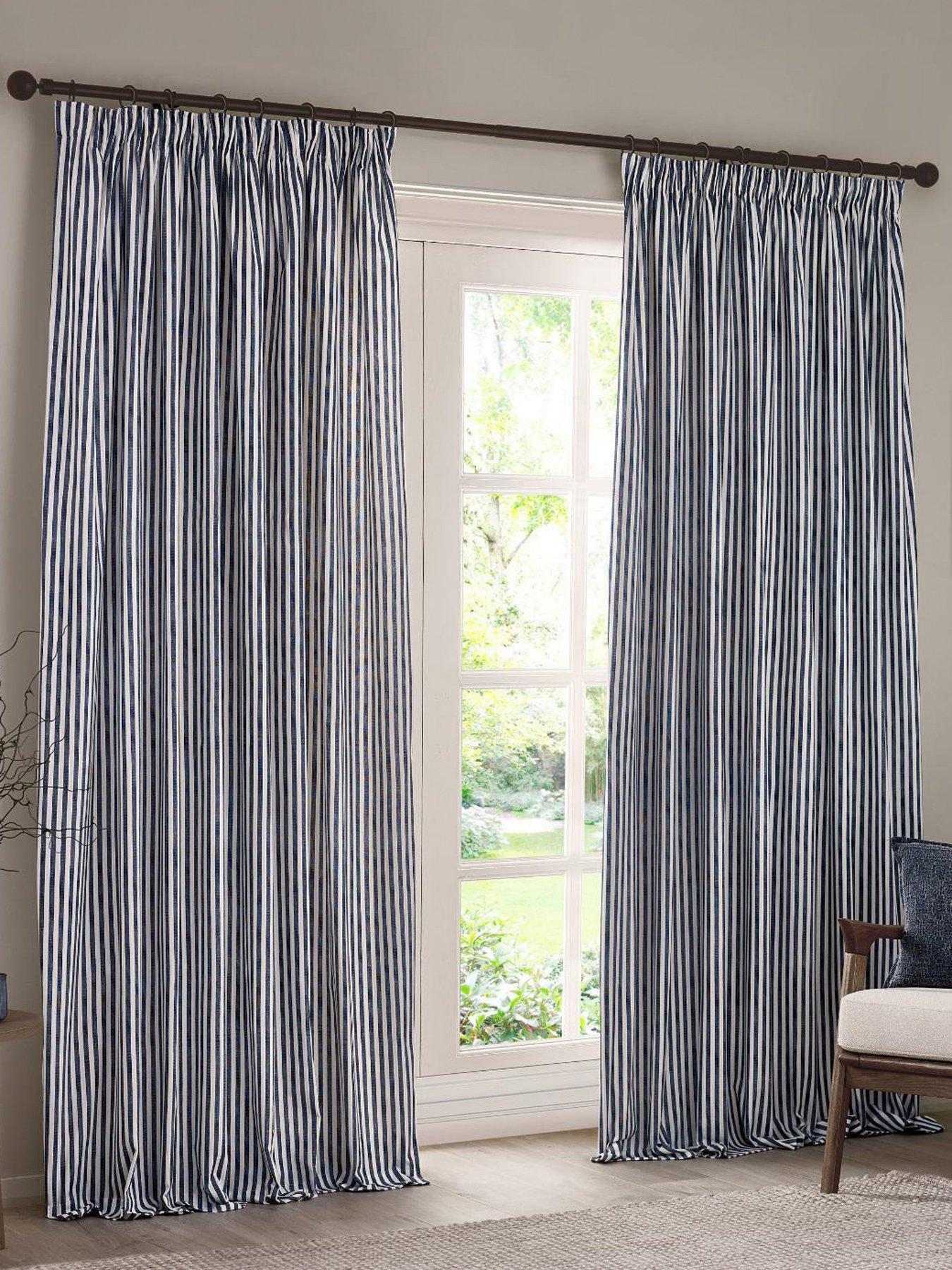 Yard Hebden Blackout Pencil Pleat Navy