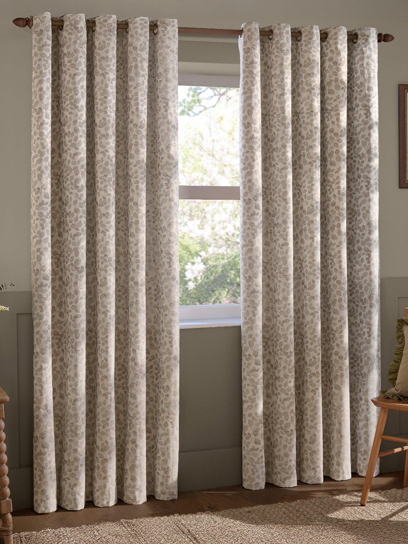 Wylder Grace Leaf Eyelet Curtains