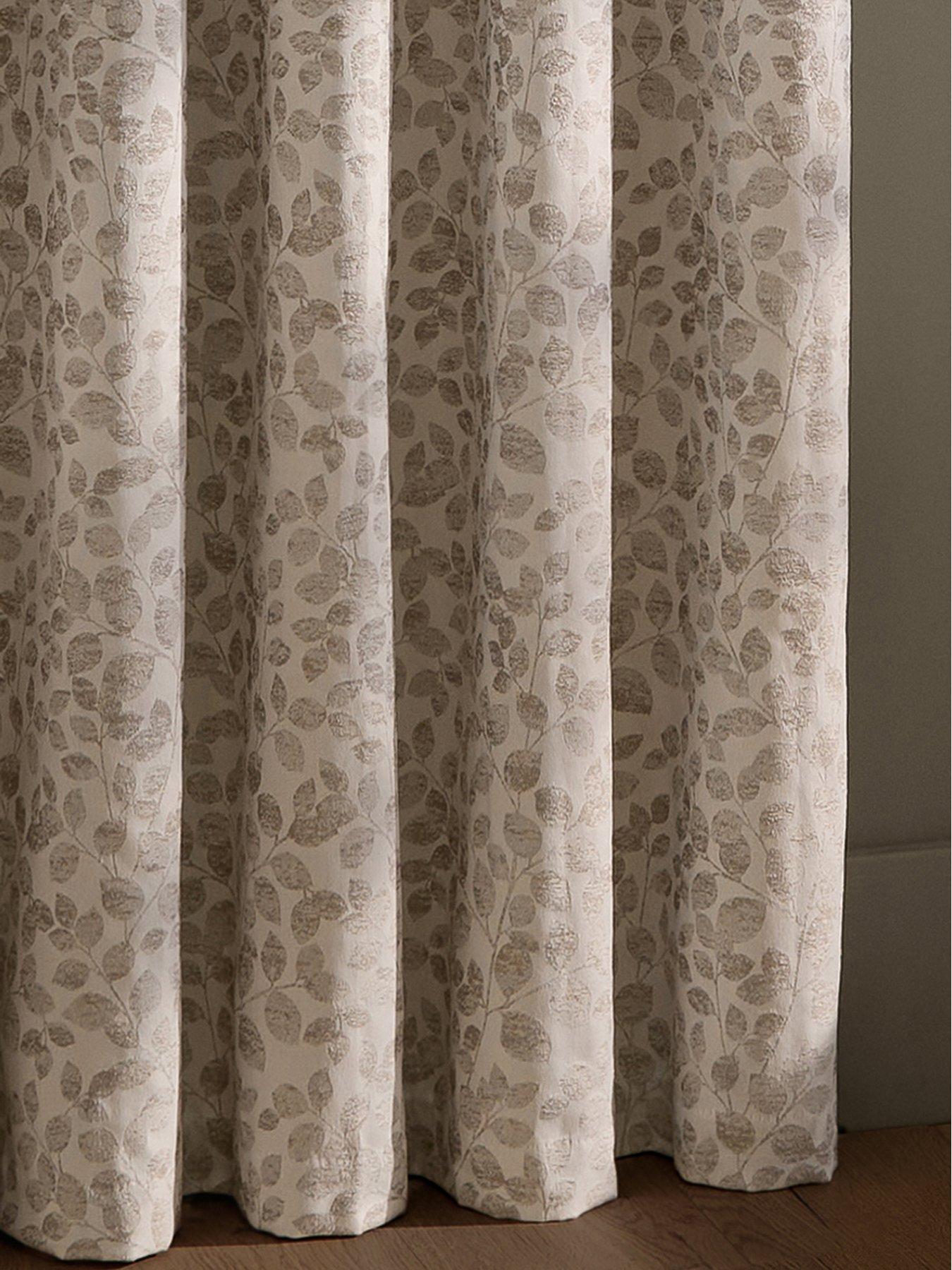 Image 5 of 6 of Wylder Grace Leaf Eyelet Curtains