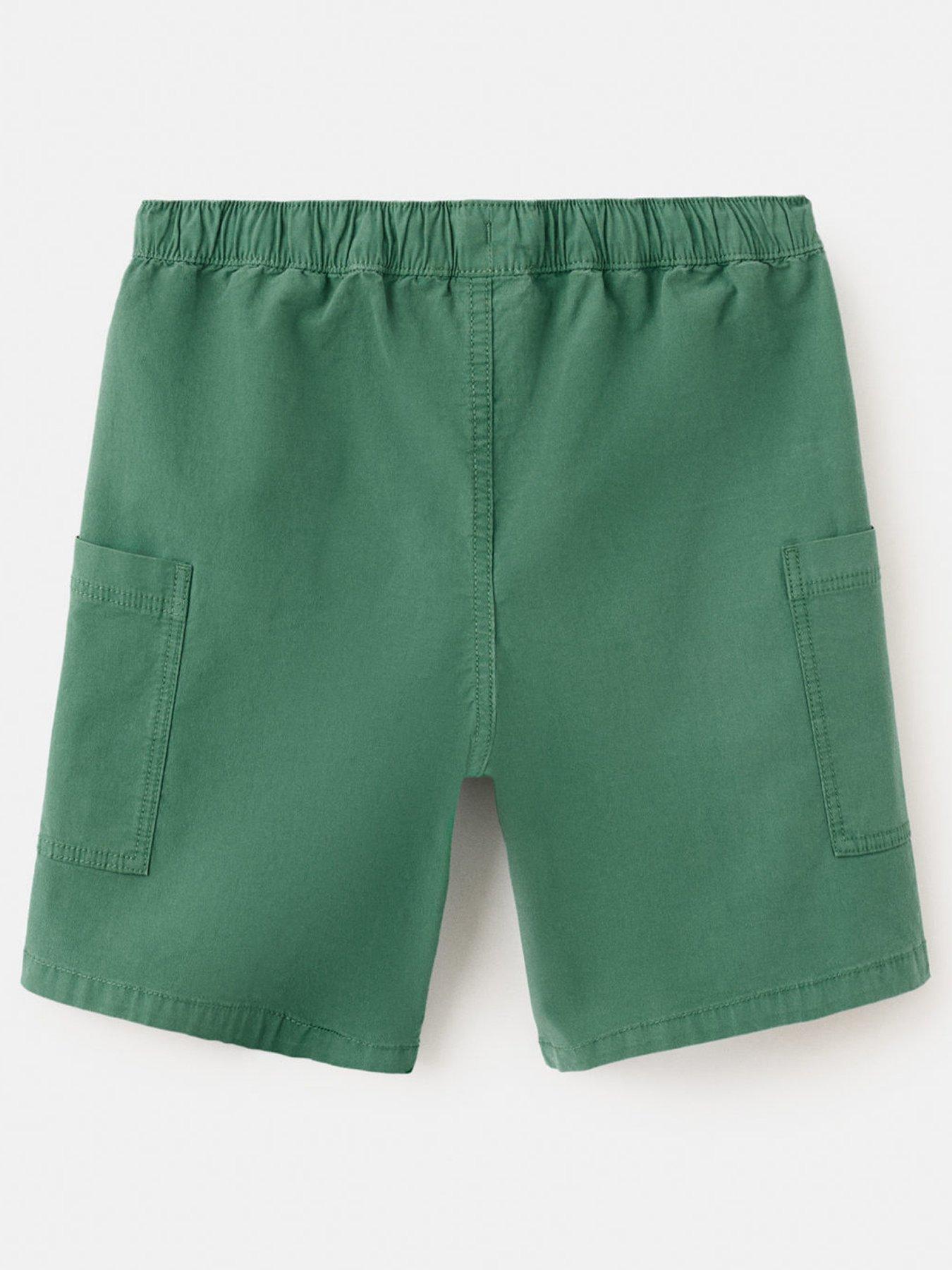 Image 2 of 4 of Mango Boys Cargo Shorts - Green