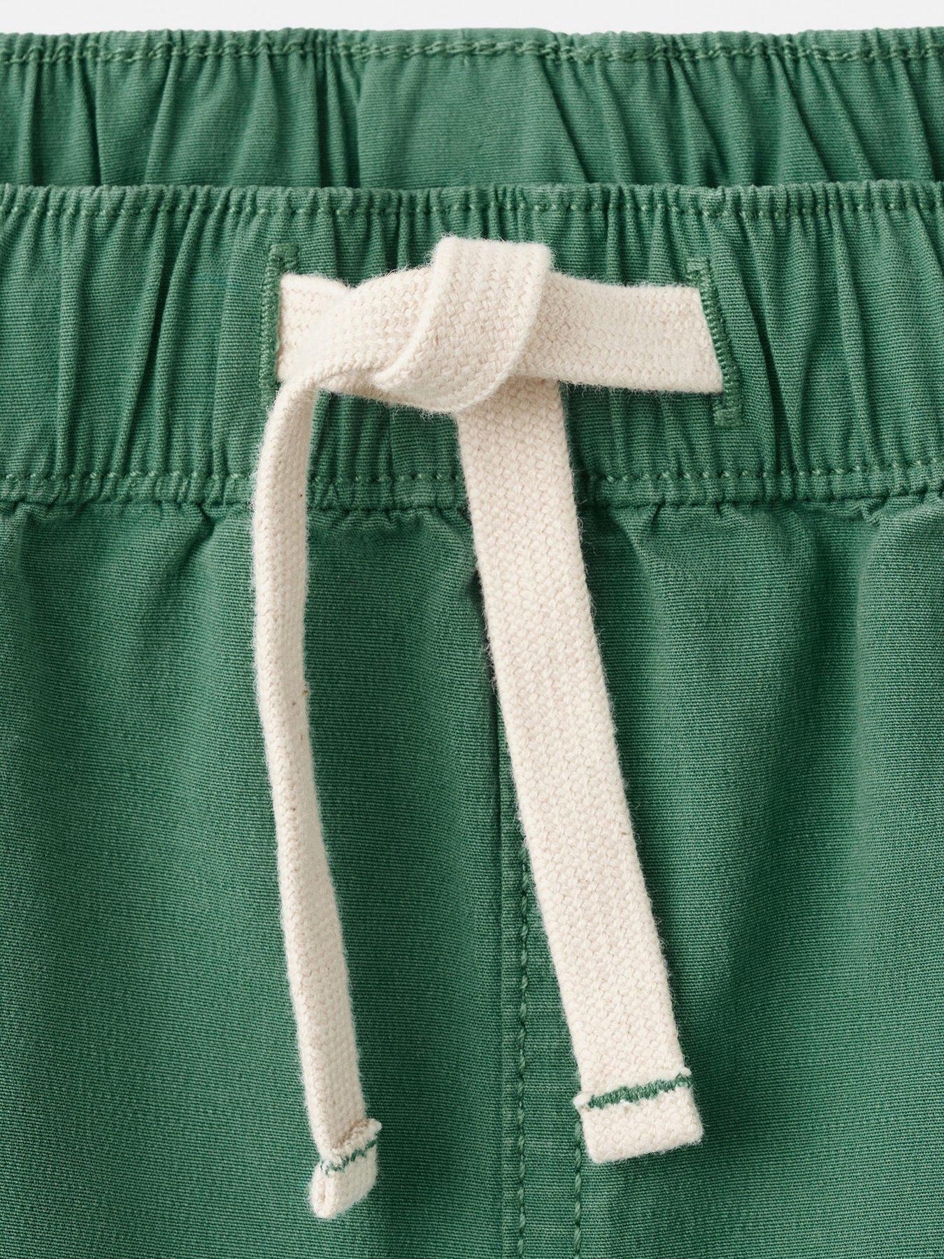 Image 3 of 4 of Mango Boys Cargo Shorts - Green